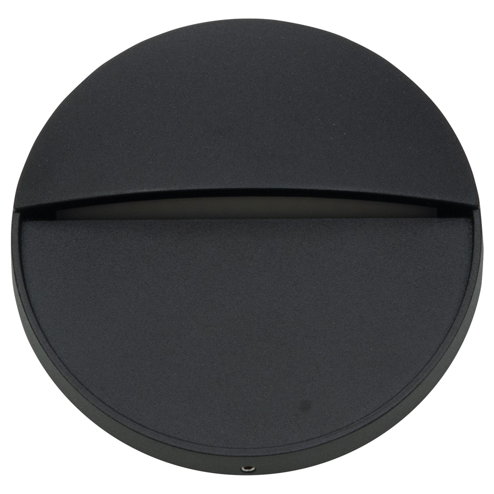 Arlec 4W CCT LED Round Black Exterior Step Light - energy efficient LED, CCT selectable light