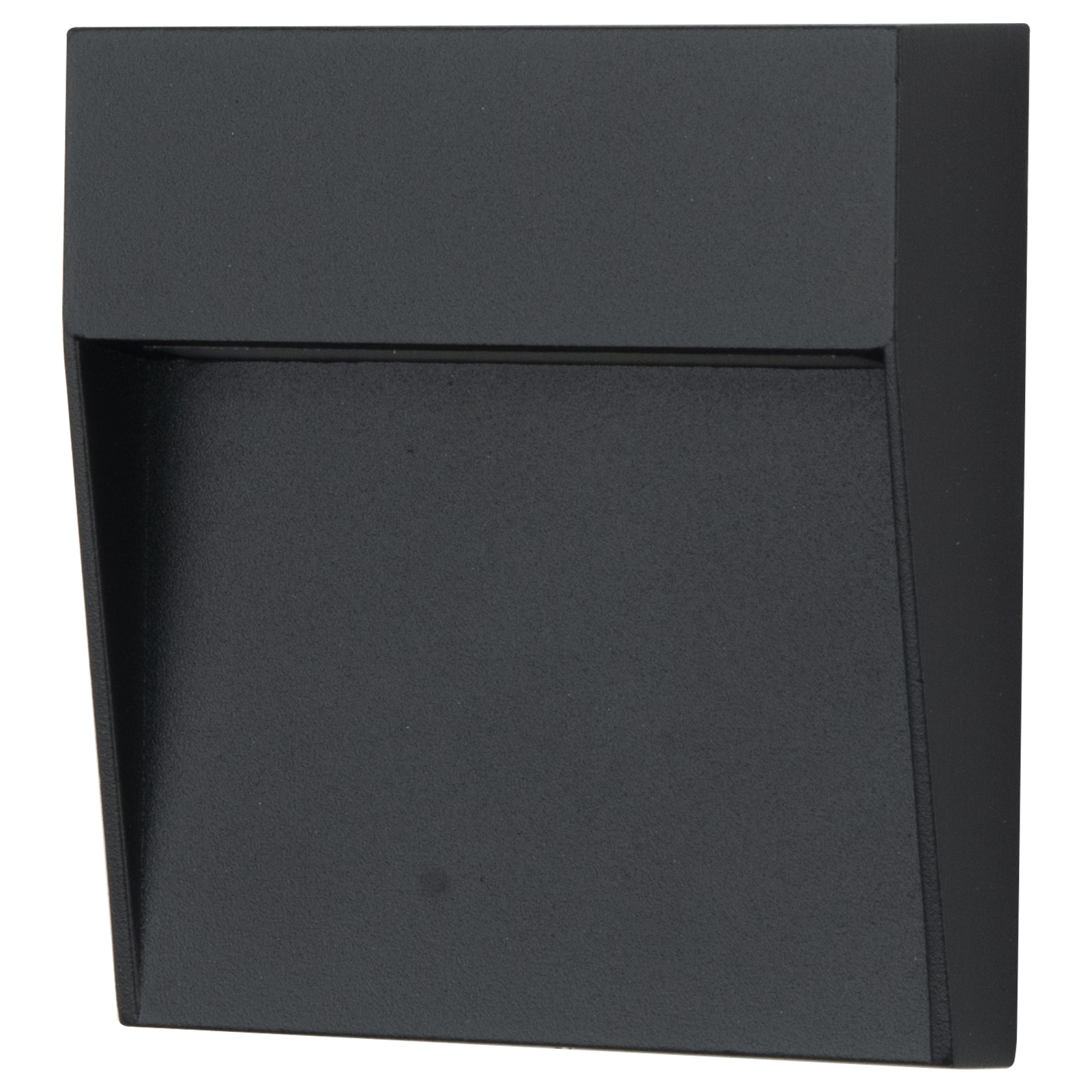 Arlec 4W CCT LED Square Black Exterior Step Light - energy efficient LED, CCT selectable light