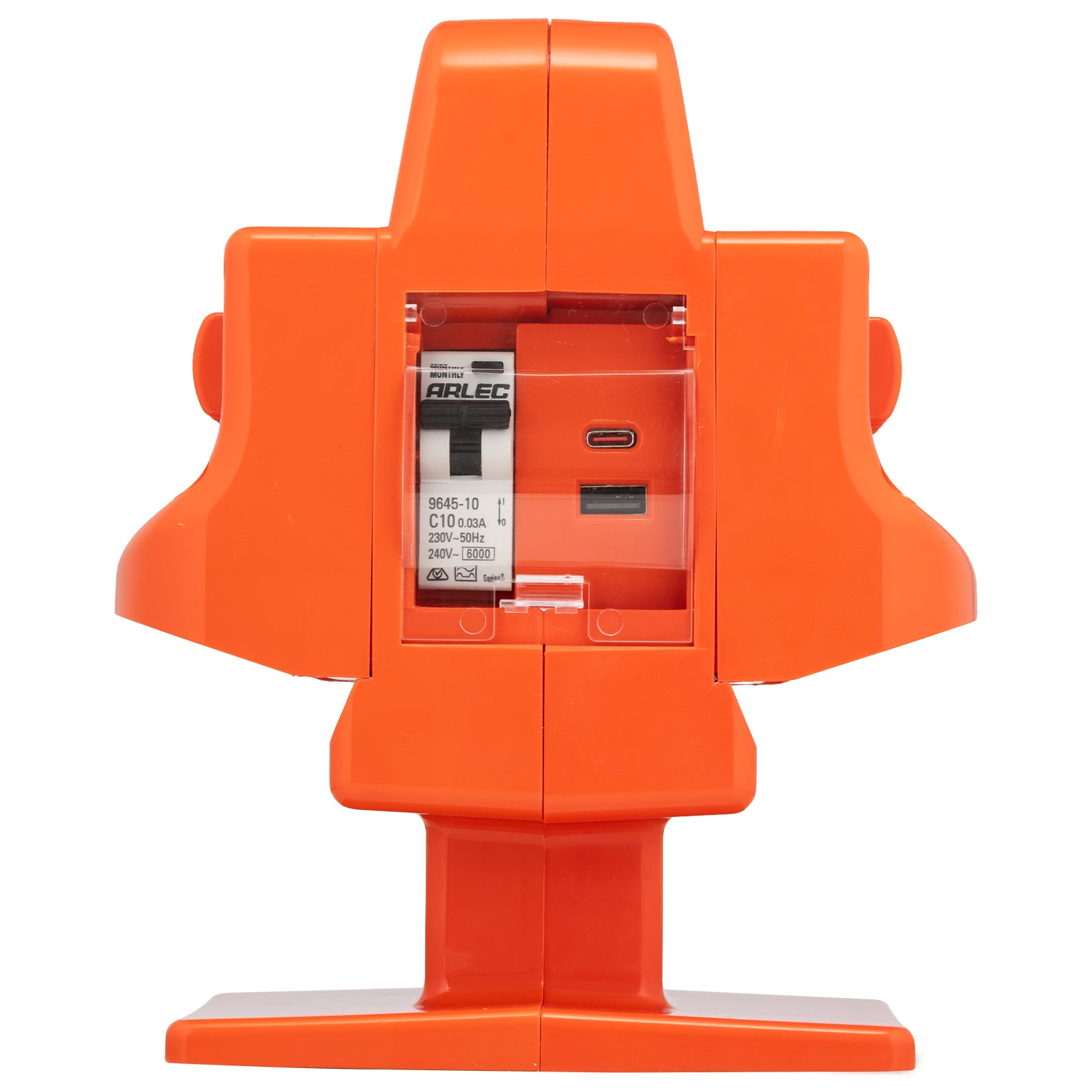 Arlec 10A Heavy Duty Power Block with Fast Charging USB C & Safety Switch