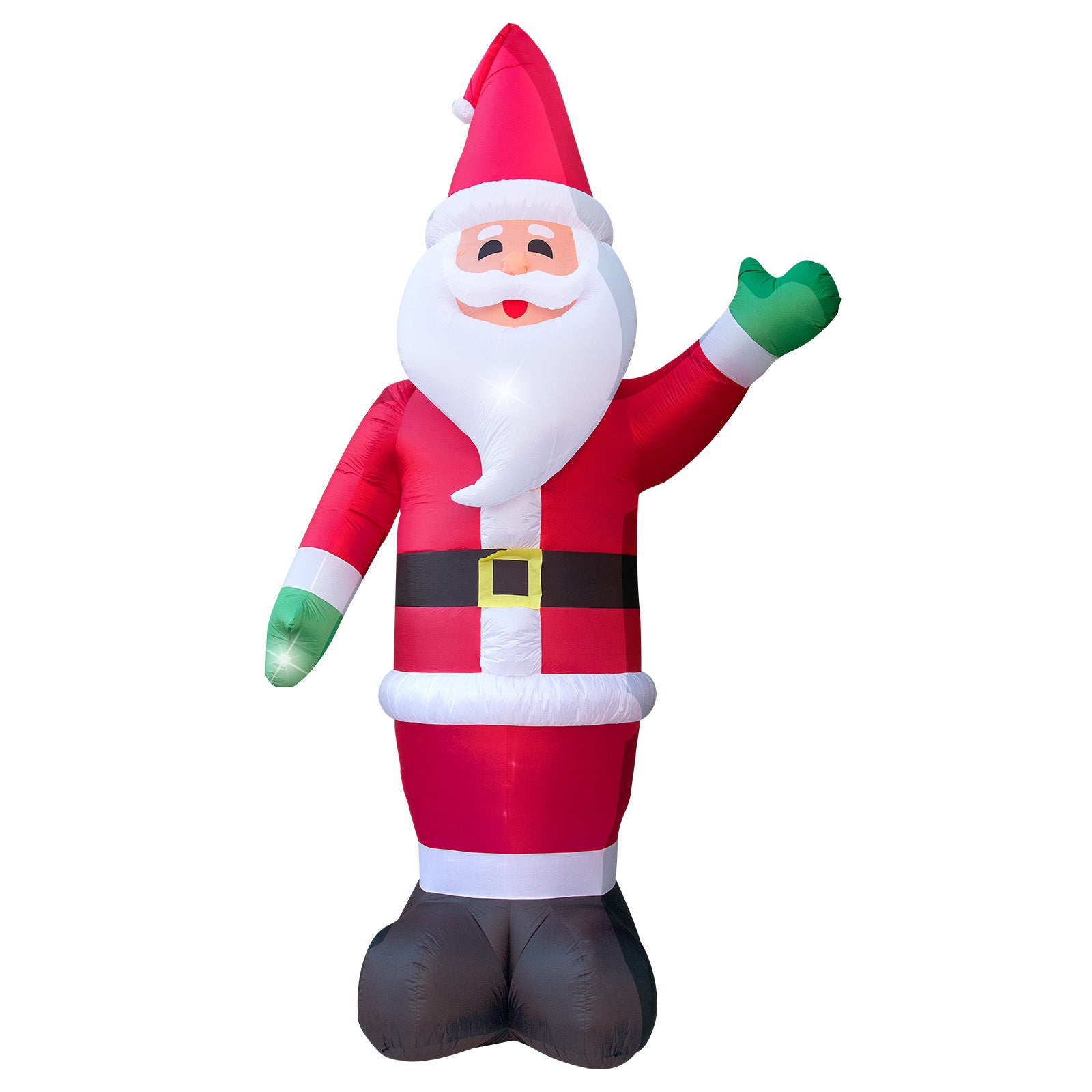 Arlec 4m inflatable greeting Santa – large low voltage LED inflatable for Christmas outdoor display