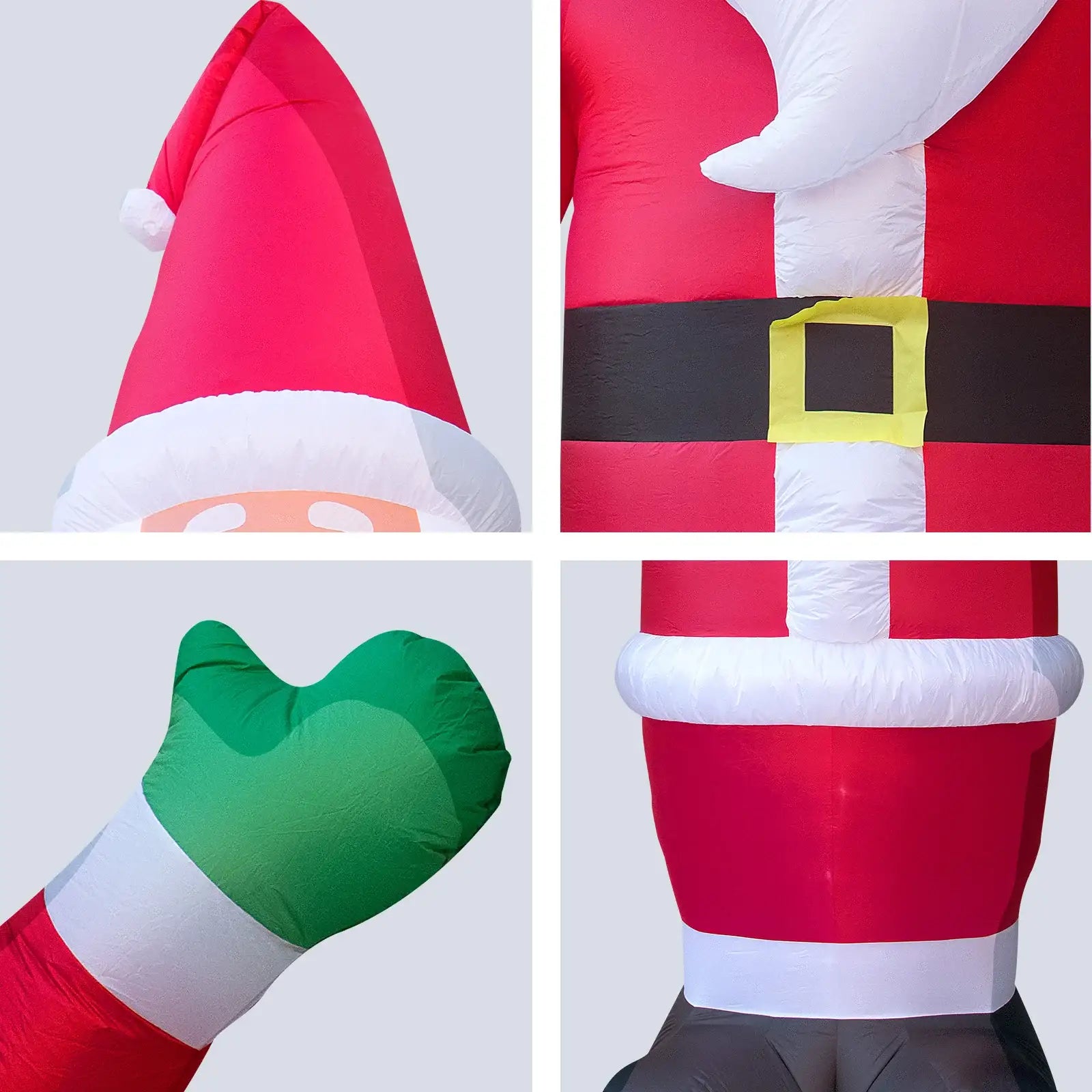 Arlec 4m inflatable greeting Santa – large low voltage LED inflatable for Christmas outdoor display