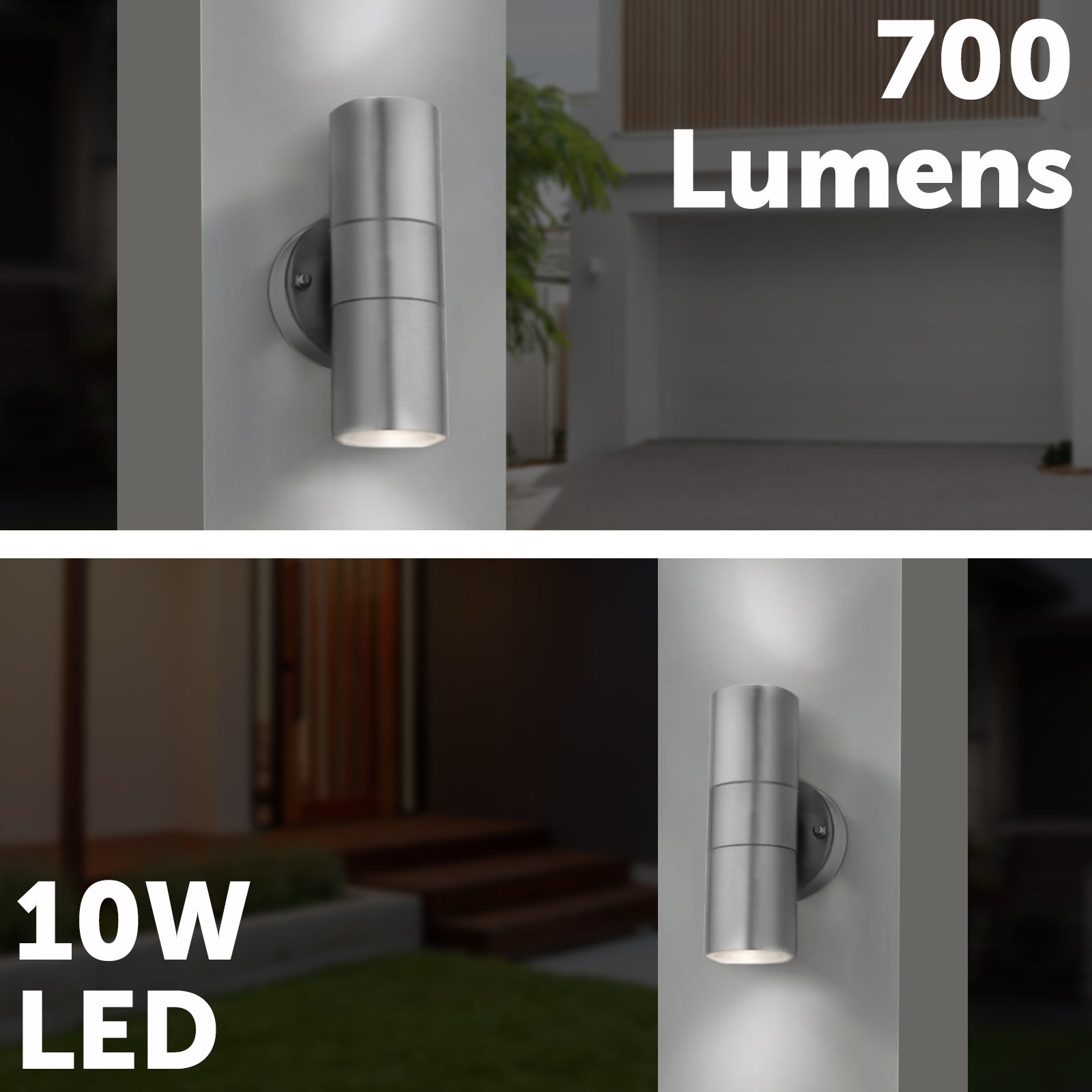 Arlec 5W LED Marine Grade Wall Light - exterior wall light, energy efficient LED