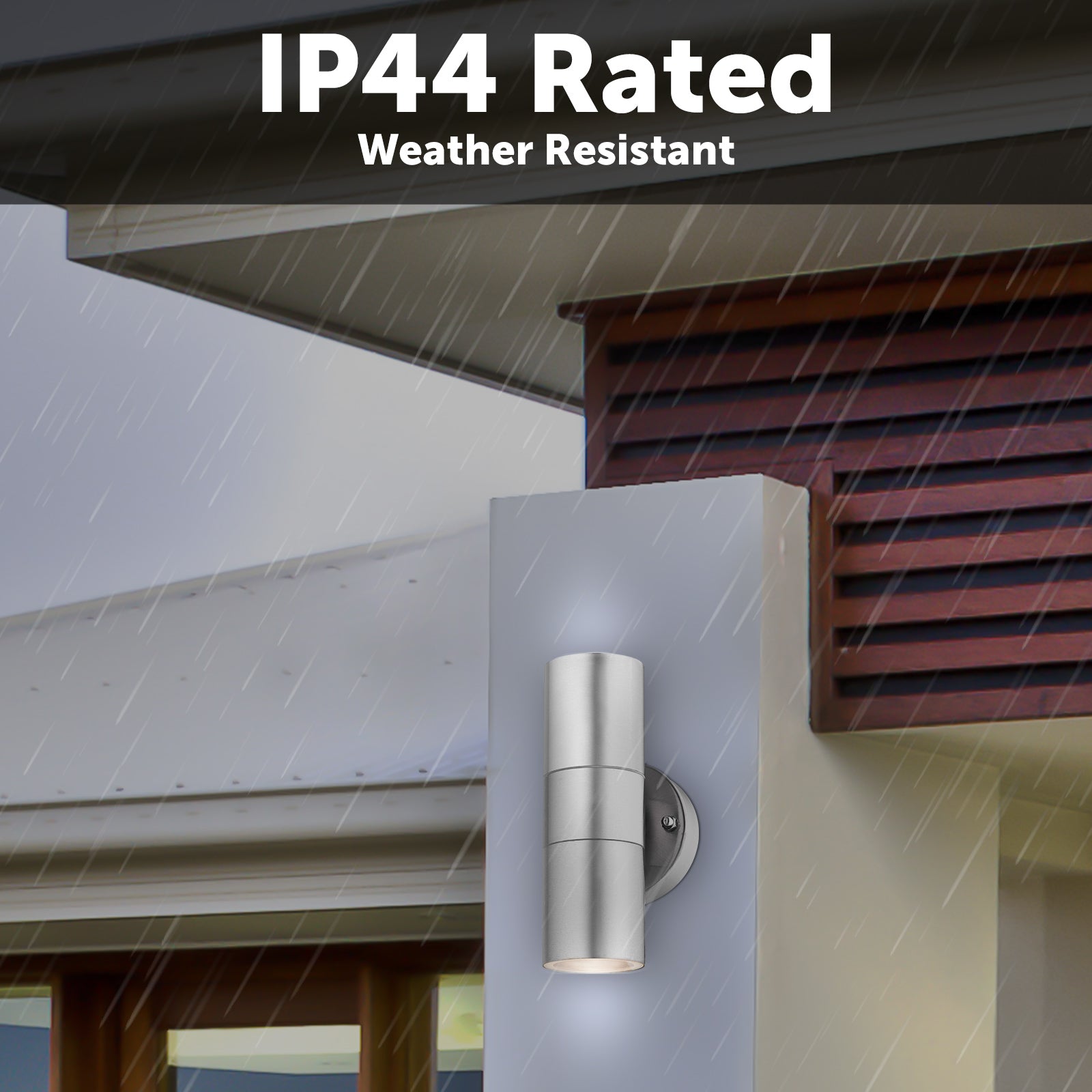 Arlec 5W LED Marine Grade Wall Light - exterior wall light, energy efficient LED