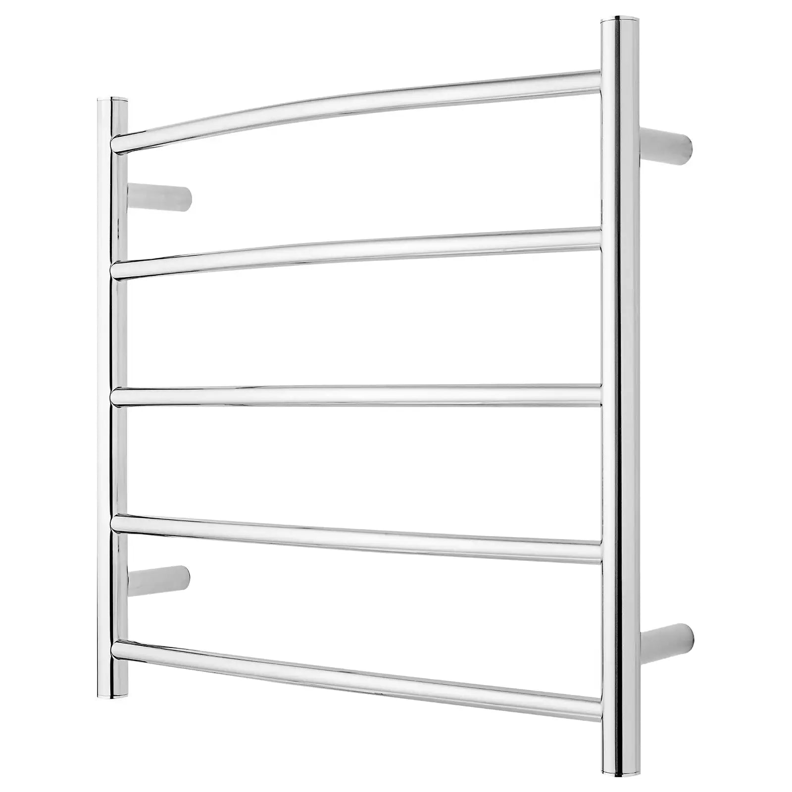 Arlec 5 bar 40W stainless steel towel rail for heating and drying towels