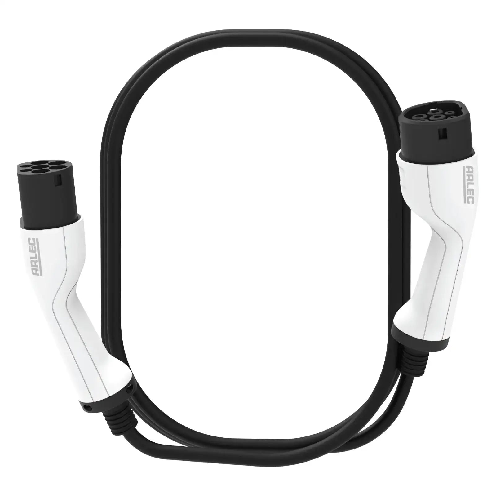 5m EV Charging Cable by Arlec, 4.6kW single-phase, IP65-rated, Type 2 connector for electric vehicles including Tesla