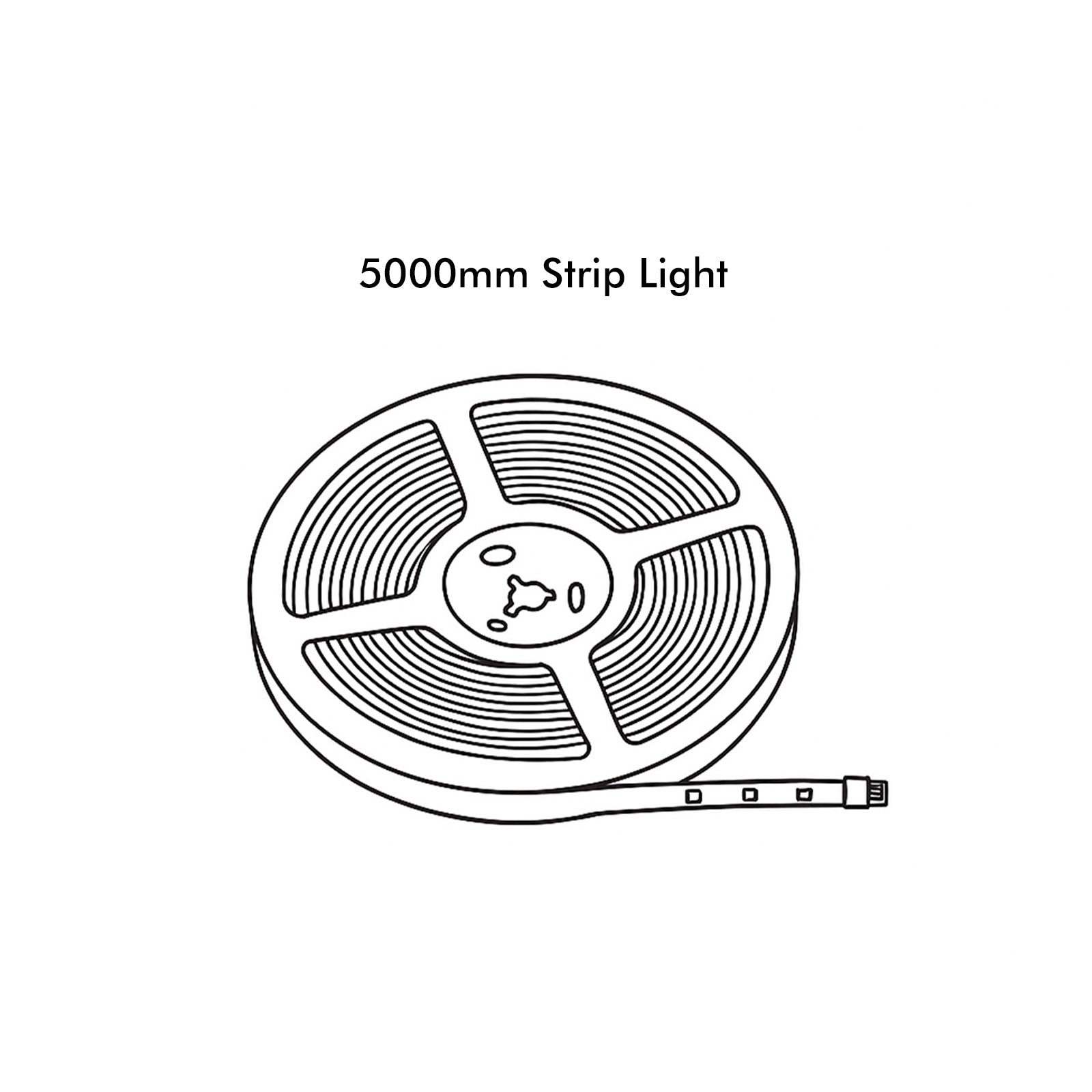 5m RGB LED strip light by Arlec, ambient lighting for rooms or TVs