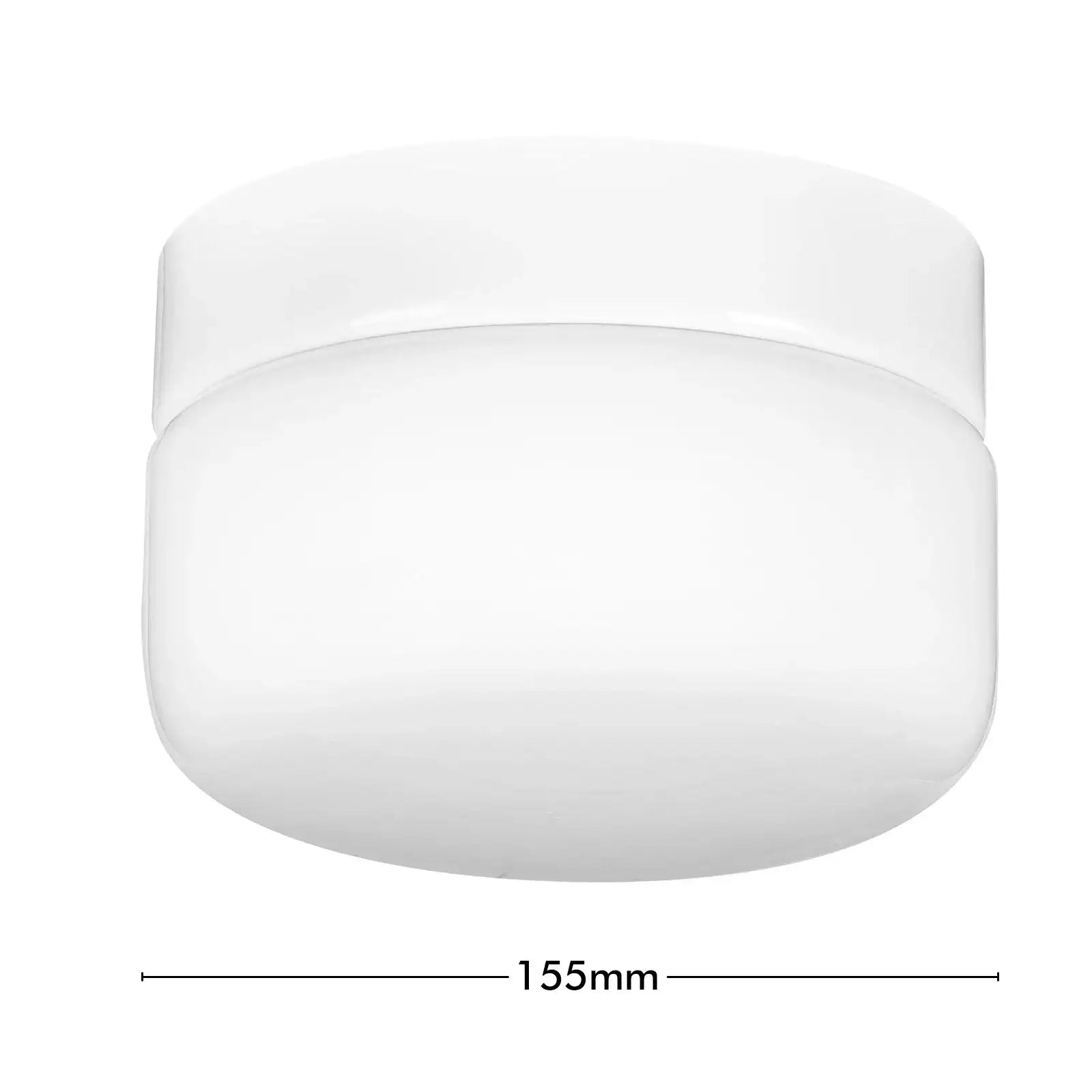 Arlec 60W White Clipper Ceiling Fan Light – Easy-Fit E27 Light Kit for Ceiling Fans