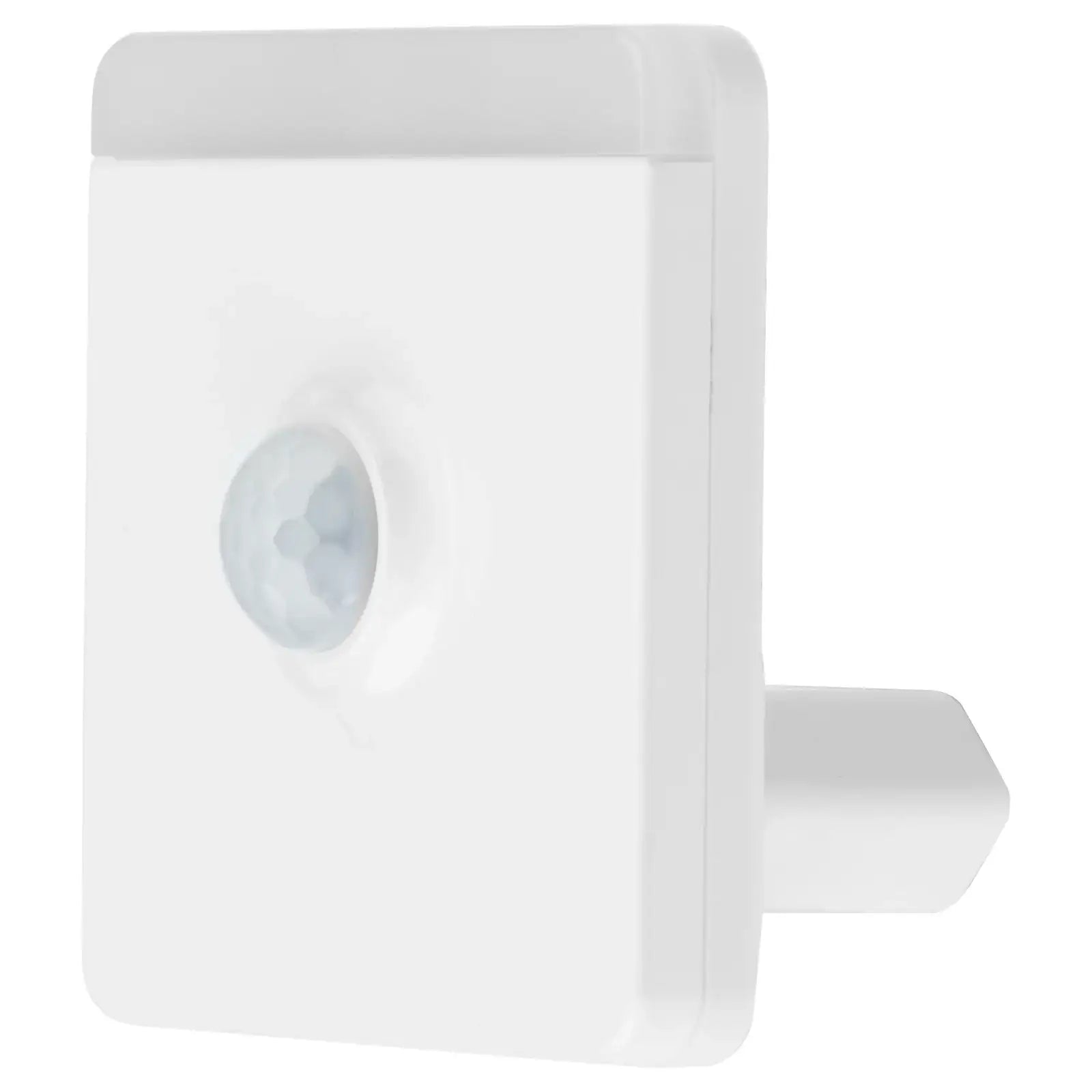 Arlec square plug-in motion sensor night light with warm white LED and auto shut-off
