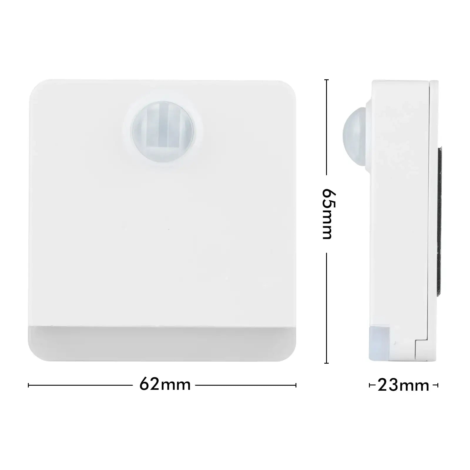 Arlec square white LED motion sensor night light with 3m range for indoor use