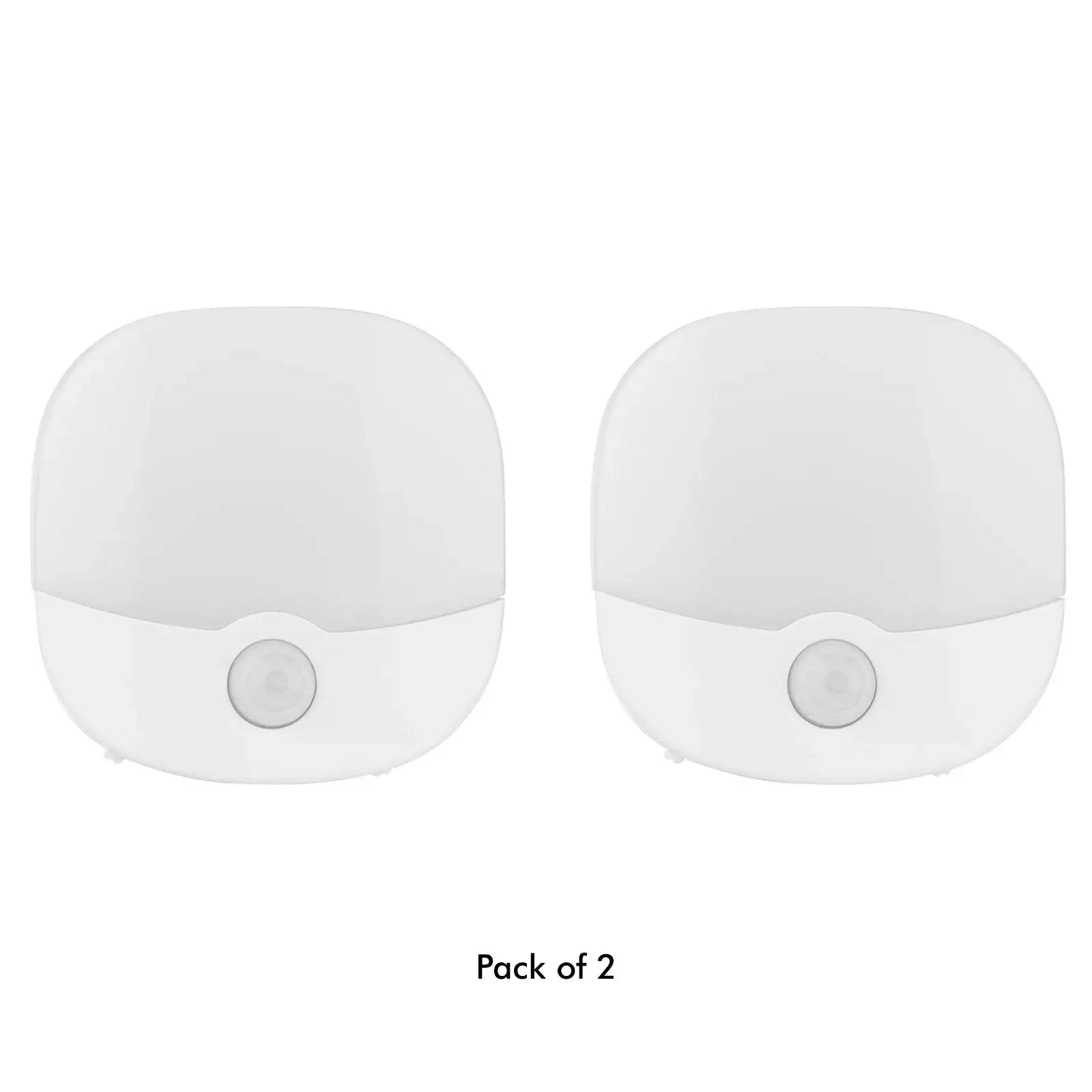Arlec rechargeable motion sensor LED night lights, 2-pack with linkable function