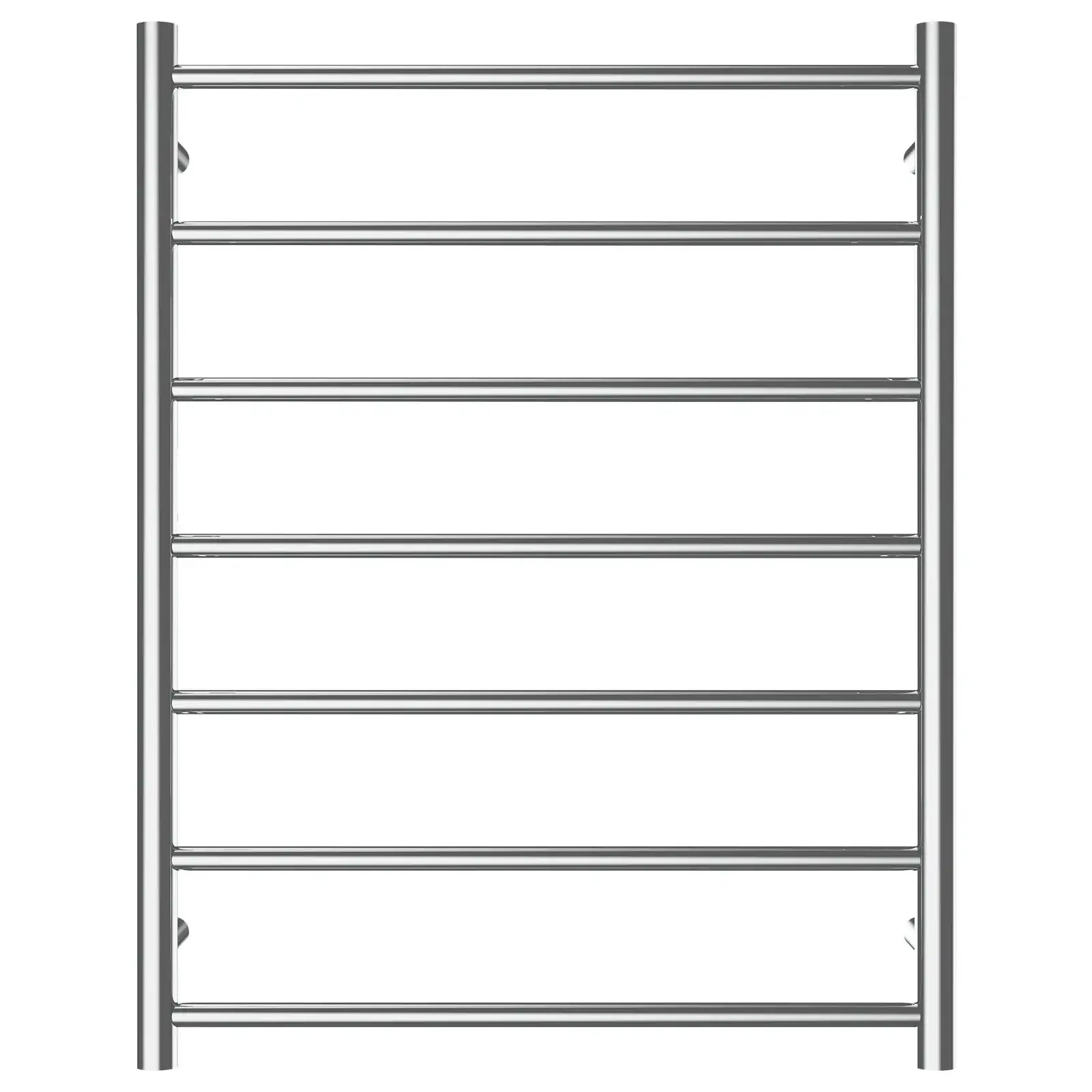 Arlec 68W 7 bar stainless steel heated towel rail for bathrooms