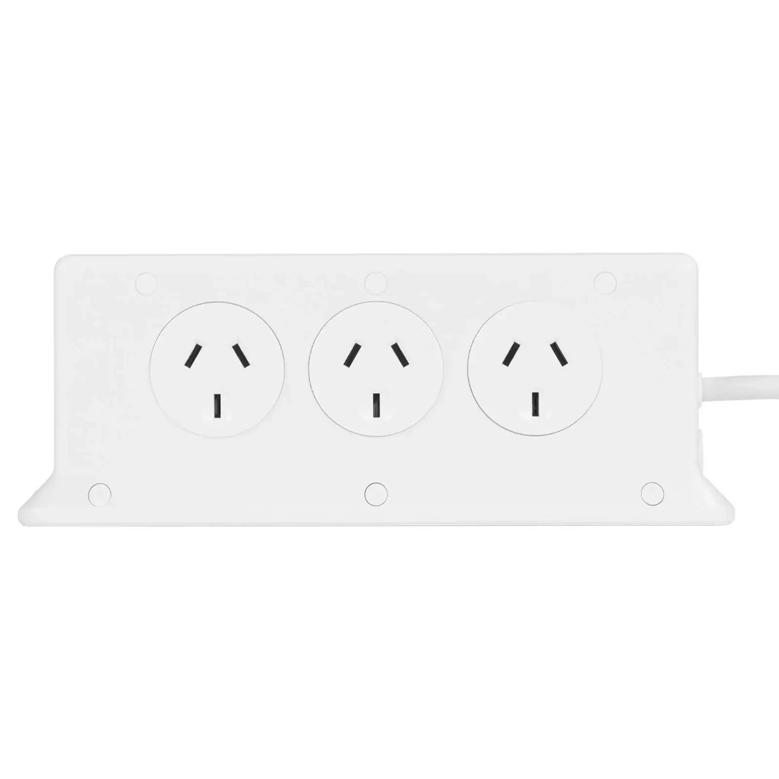 Arlec 6 Outlet Space Saving Powerboard With 2.4A USB Charger – USB powerboard with compact design for home or office