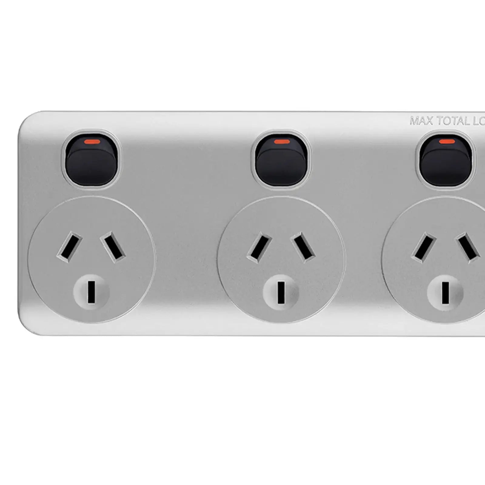 Arlec 6 Outlet Surge Protected Wide Spaced Powerboard – surge powerboard with wide spacing for large plugs