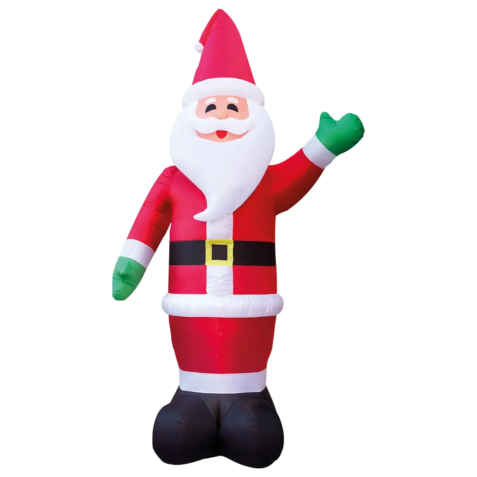 Arlec 6m inflatable Santa with LED lights – festive outdoor Christmas decoration with self-inflating low voltage design