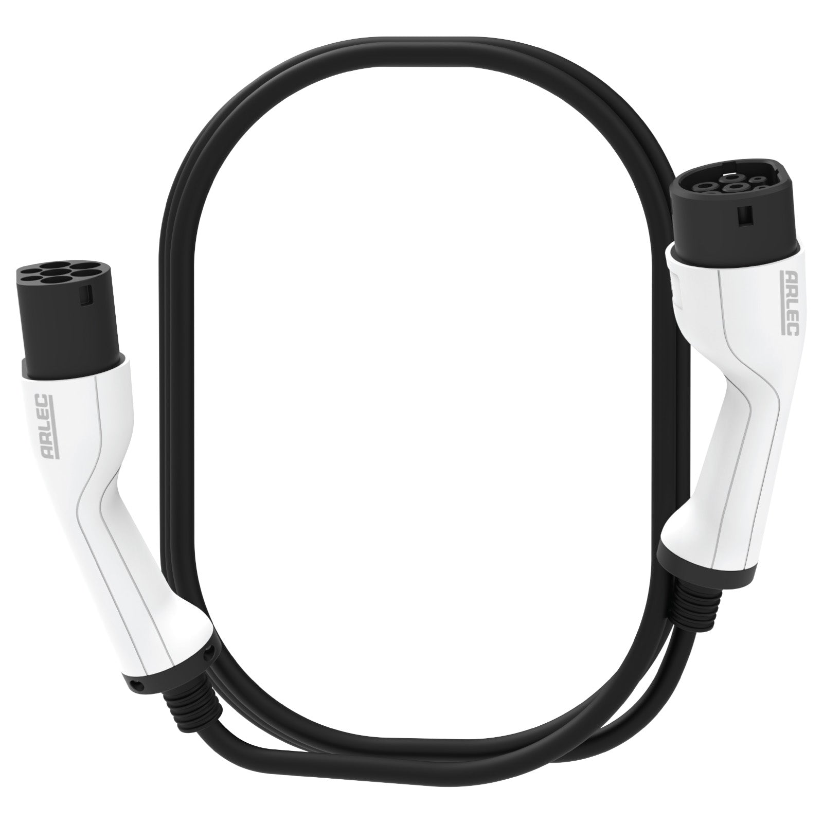 Arlec 7.4kW Single Phase EV Charging Cable, 7m IP65-rated, Type 2 connector for electric vehicles and home chargers