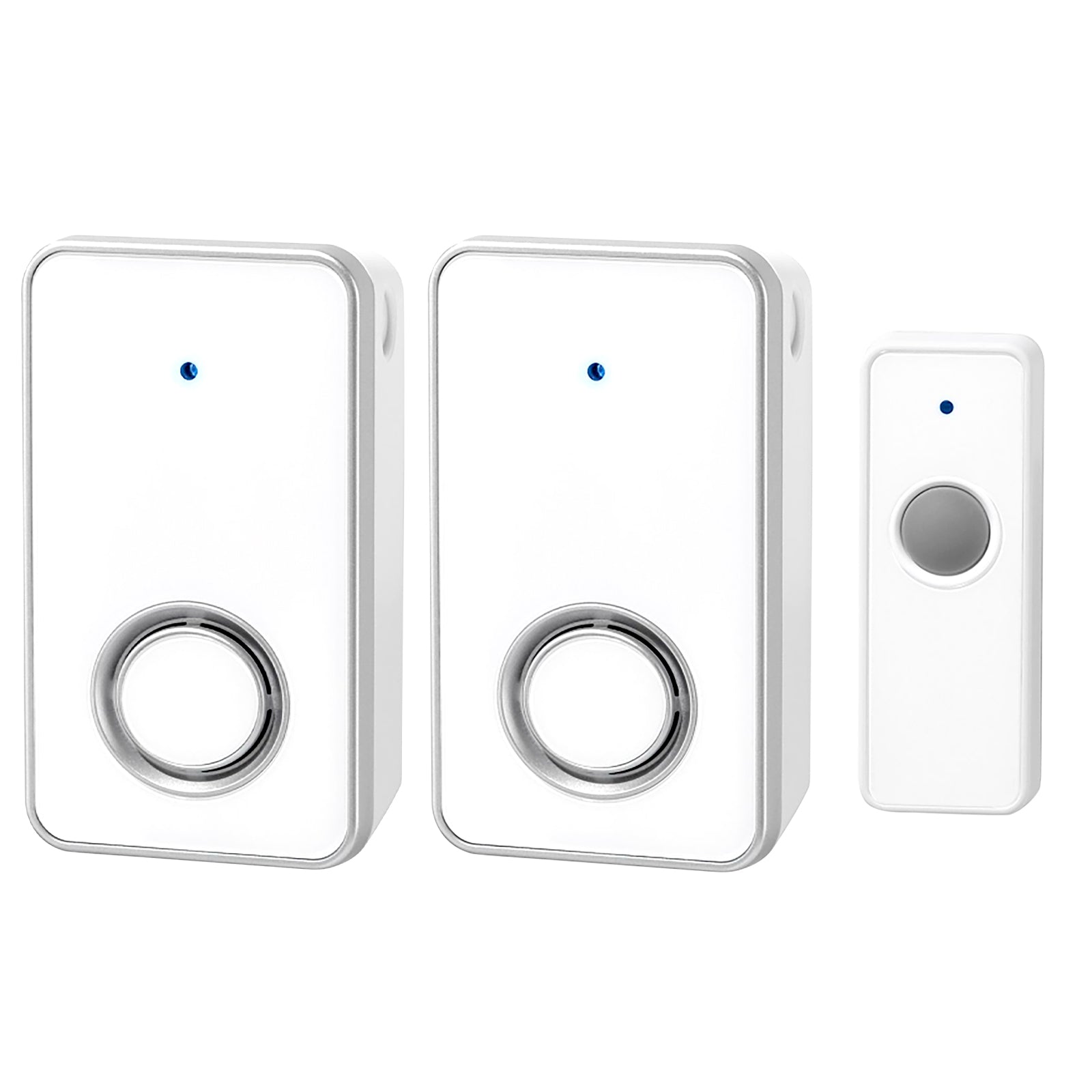 Arlec 80m Wireless Door Chime Plug In - 2 Pack – wireless door chime, smart doorbell chime, plug-in doorbell
