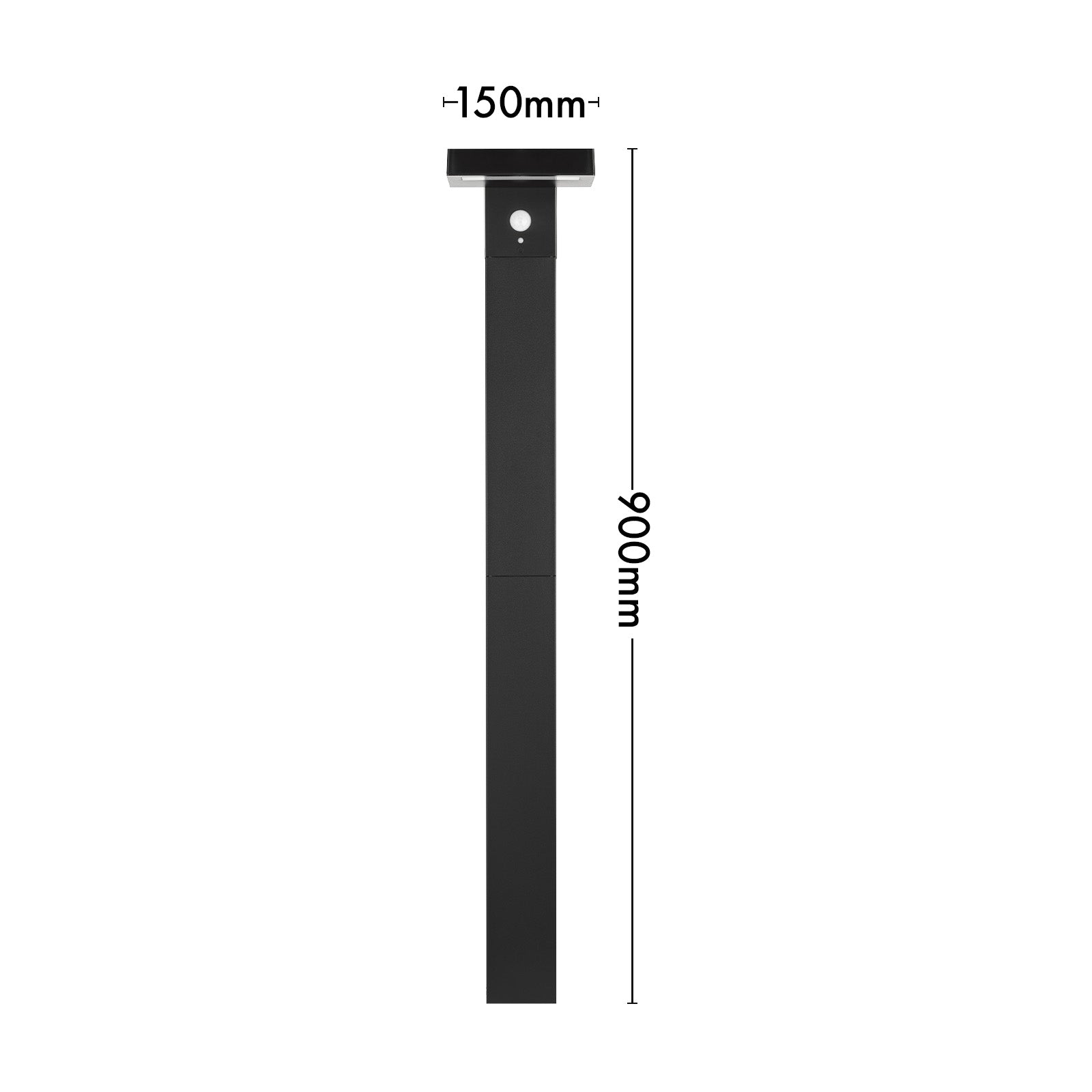 Arlec 90cm solar post light with PIR motion sensor – 400 lumens outdoor LED path light with 3 modes and IP44 weatherproof rating