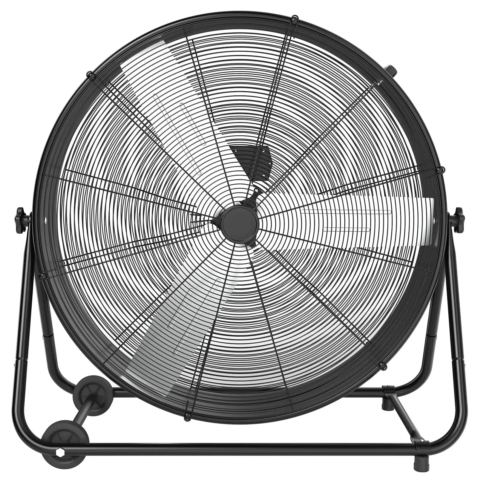 Arlec 90cm Drum Industrial Fan – Heavy Duty Black Fan for Workshops and Warehouses