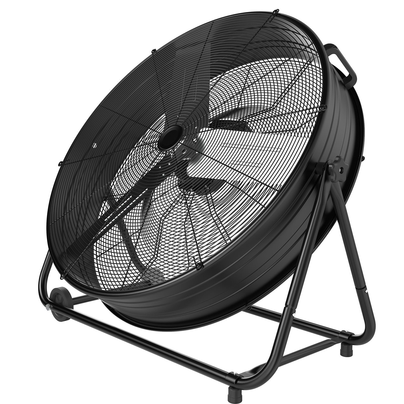 Arlec 90cm Drum Industrial Fan – Heavy Duty Black Fan for Workshops and Warehouses