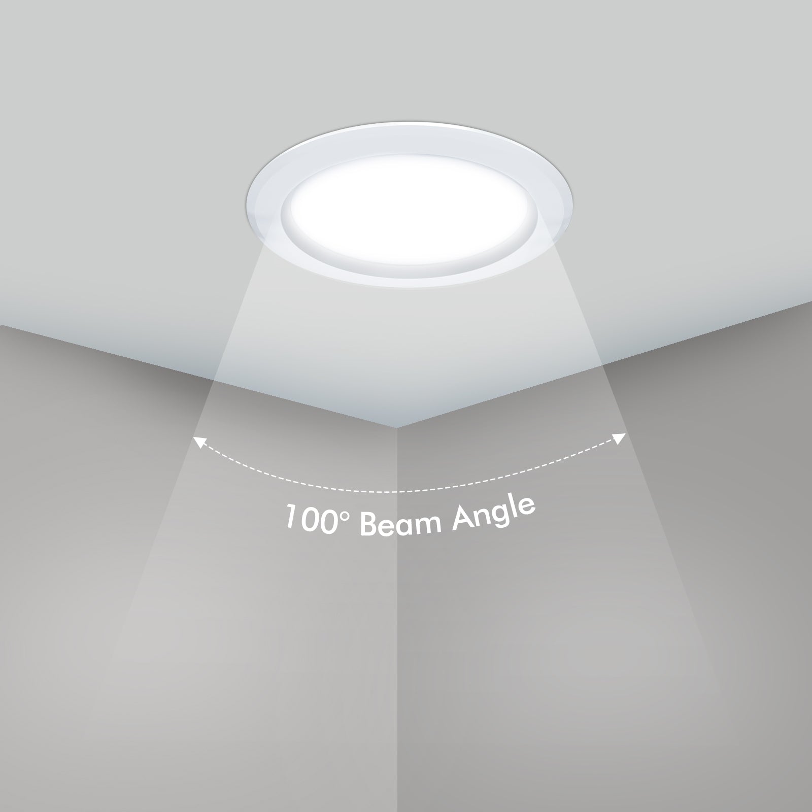 5 pack Arlec 9W RGB+CCT smart LED downlights – Wi-Fi ceiling lighting for home automation