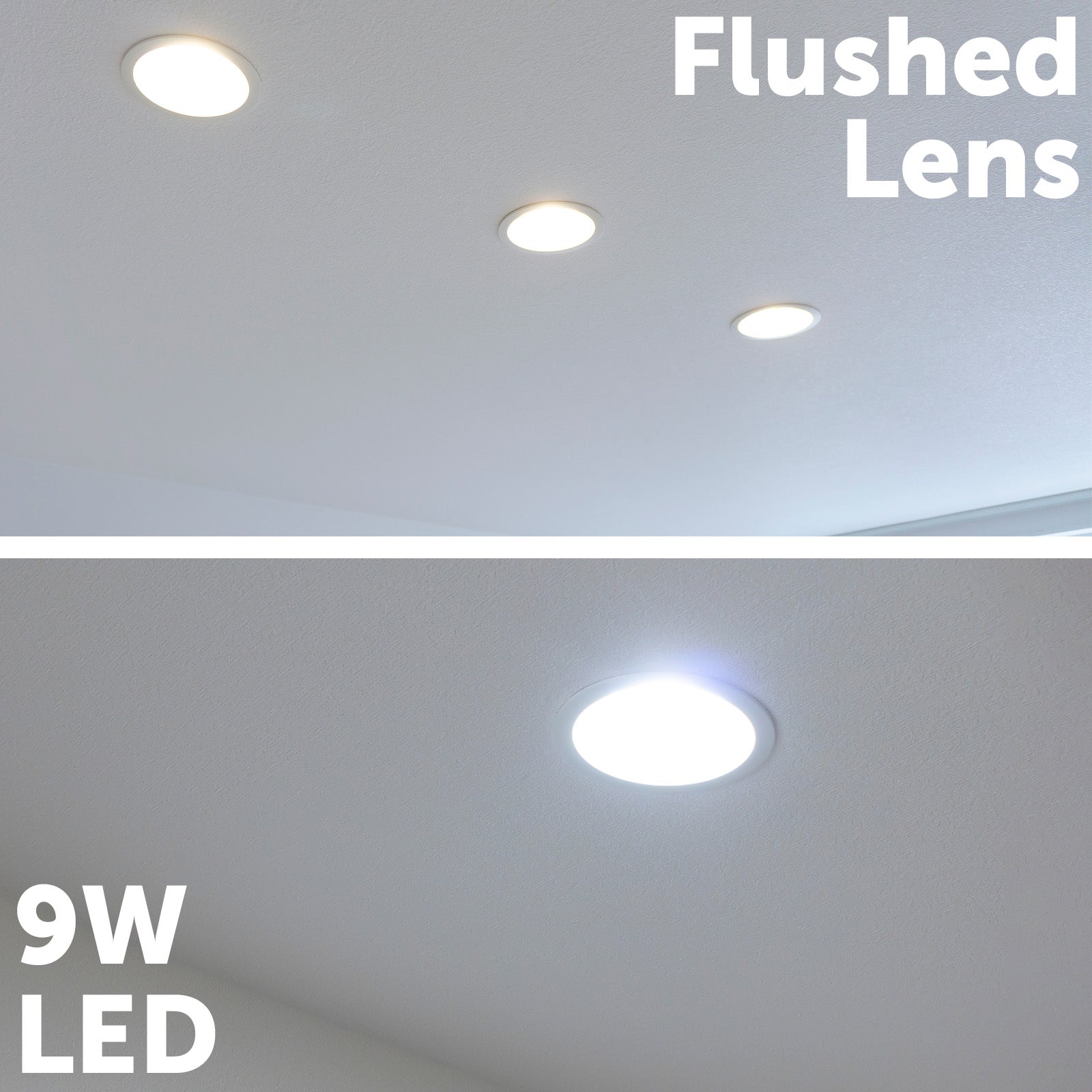 Smart 92mm RGB+CCT LED downlight – Arlec 9W Wi-Fi dimmable ceiling light Grid Connect