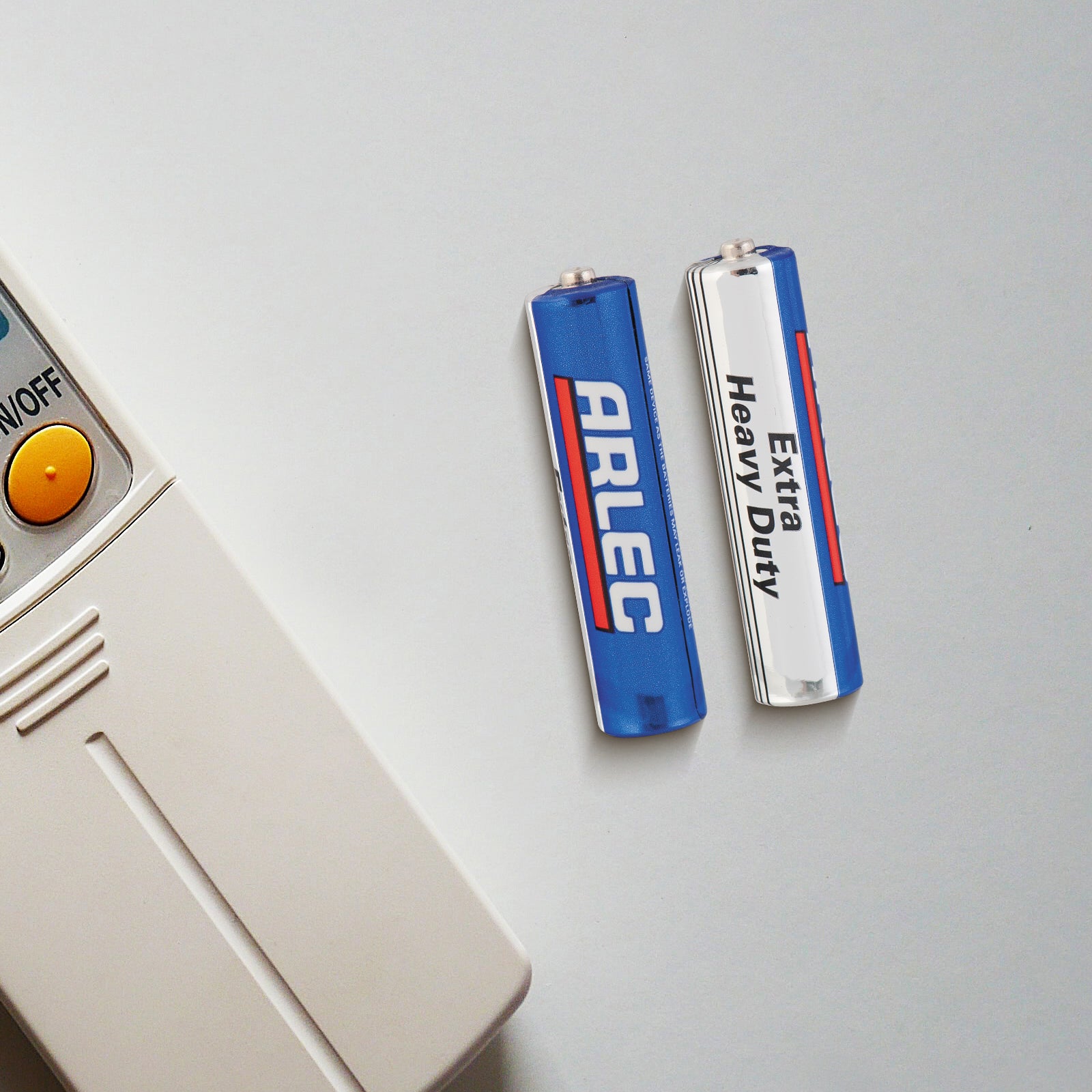 Arlec AAA heavy duty batteries – 4 pack for frequent-use items