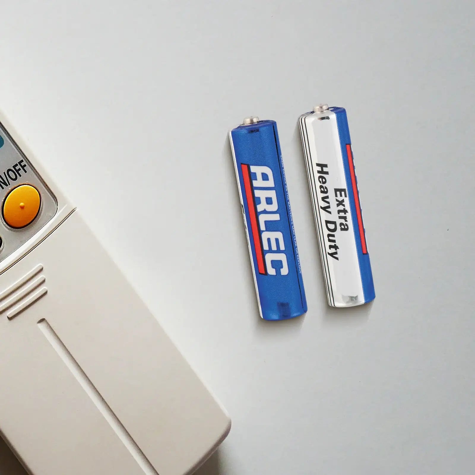 Arlec AAA heavy duty batteries – 4 pack for frequent-use items