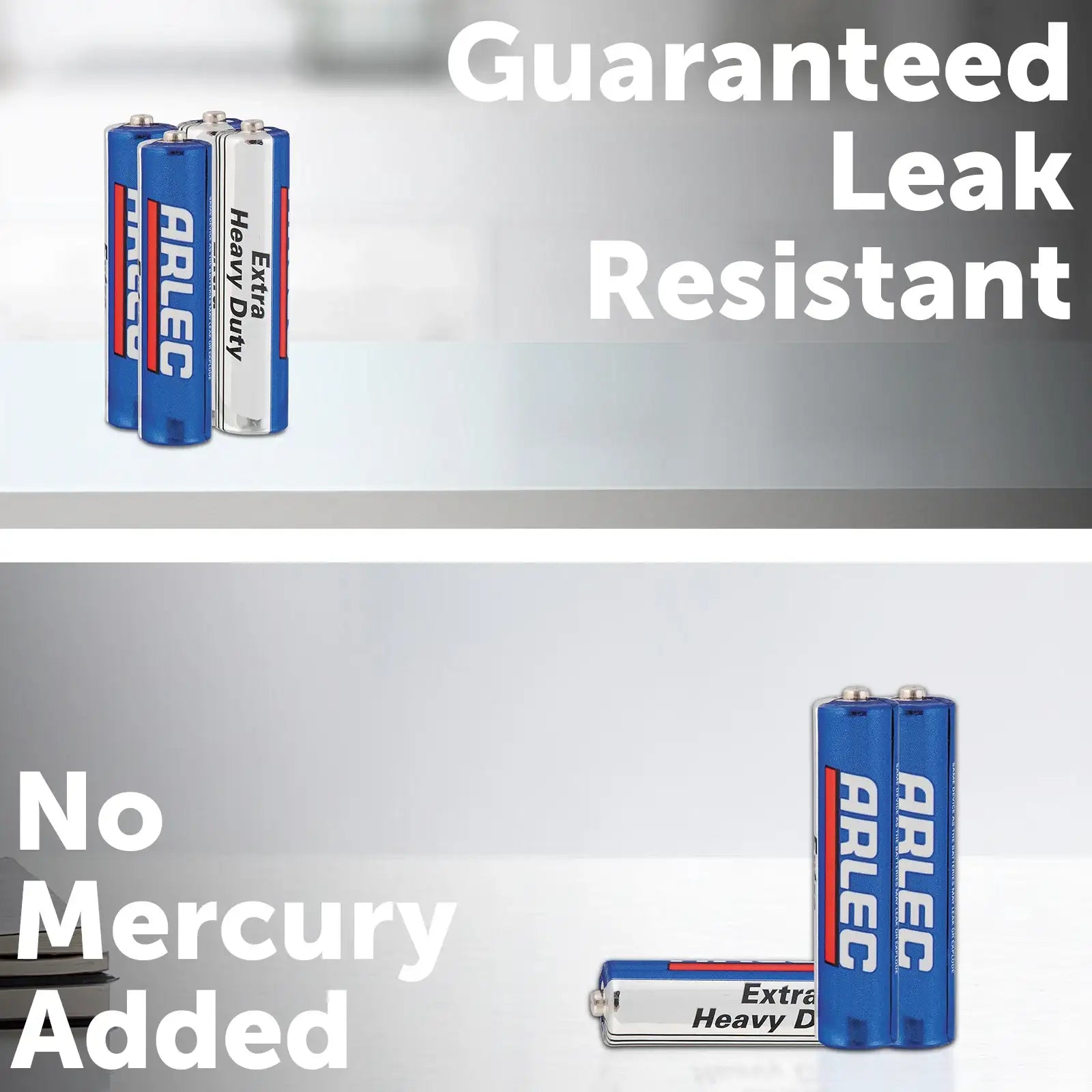 Arlec extra heavy duty AA batteries – 4 pack for high-drain devices