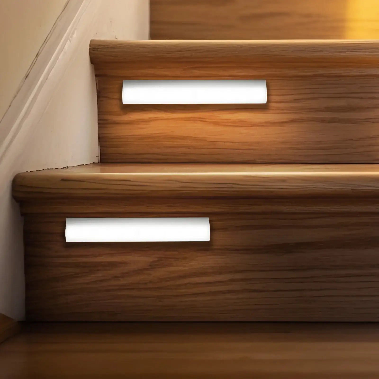 Arlec bar-style motion sensor LED nightlight with batteries for stairs and hallways