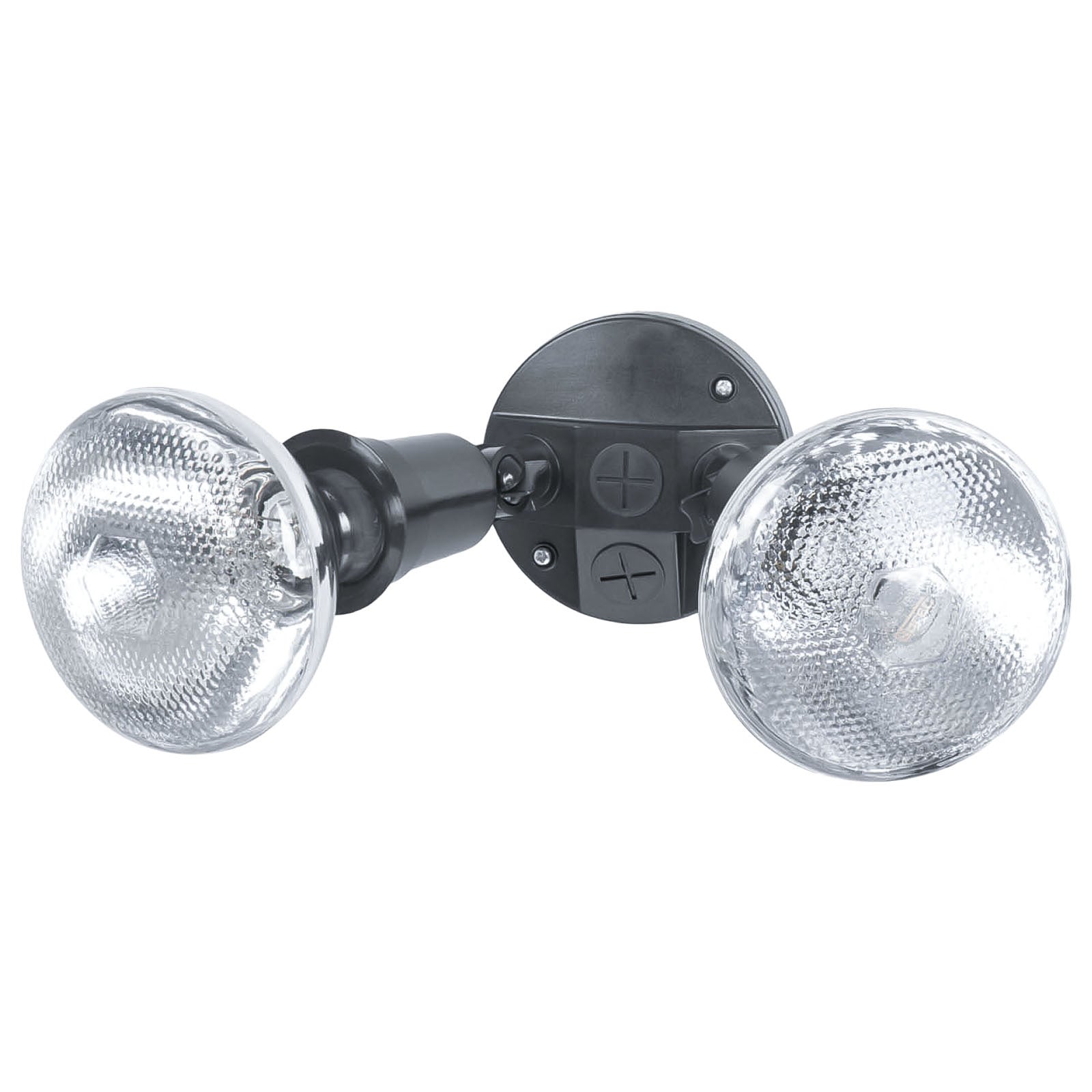 Arlec Black 150W Compact Twin Security Flood Light