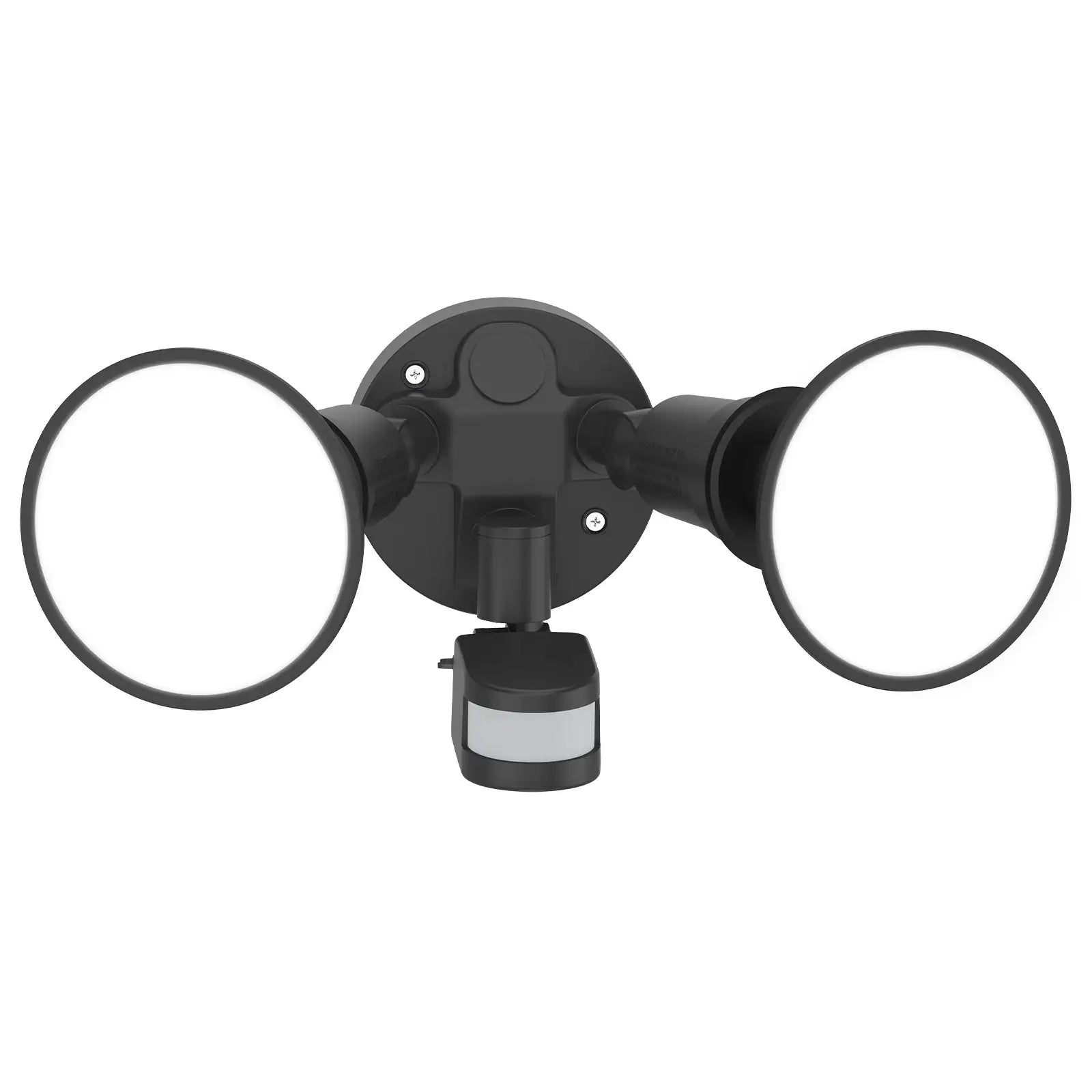 Arlec twin head hardwired LED floodlight – 1900 lumens motion sensor security light for outdoor installation