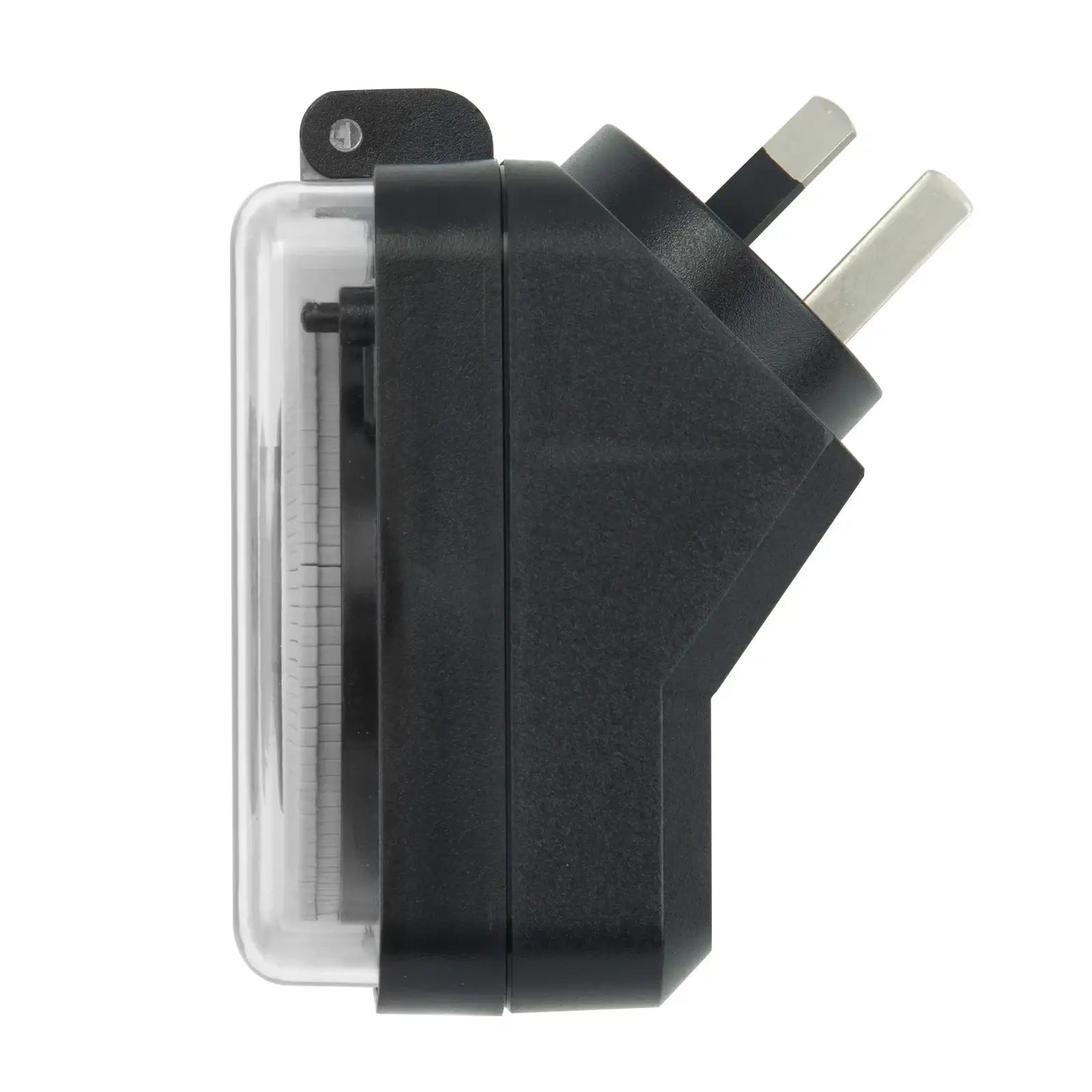 Arlec Black 24 Hour Weatherproof Timer – IP44 timer for garden, pool and outdoor appliances