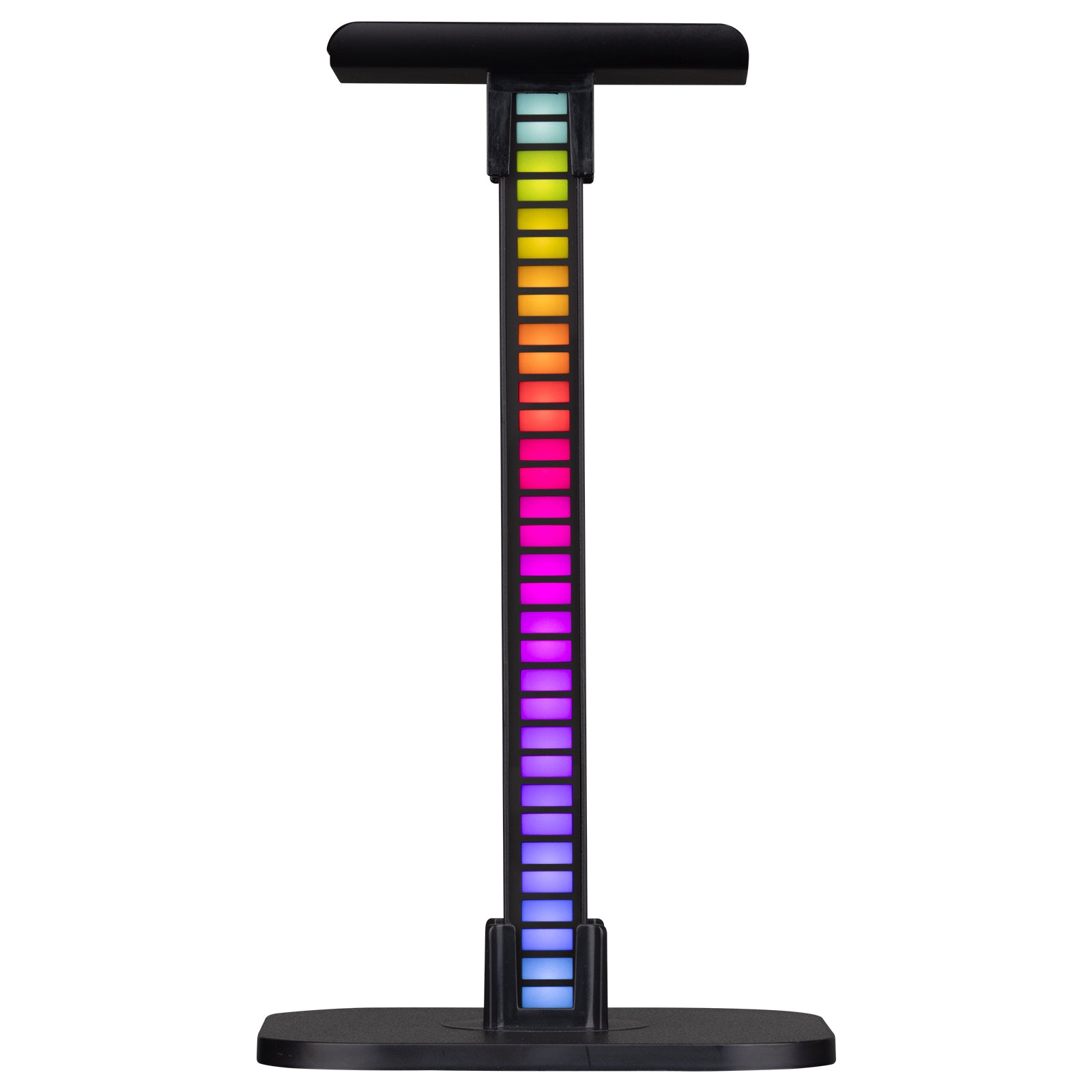 Arlec RGB headphone stand for gaming desk, LED-lit headphone holder