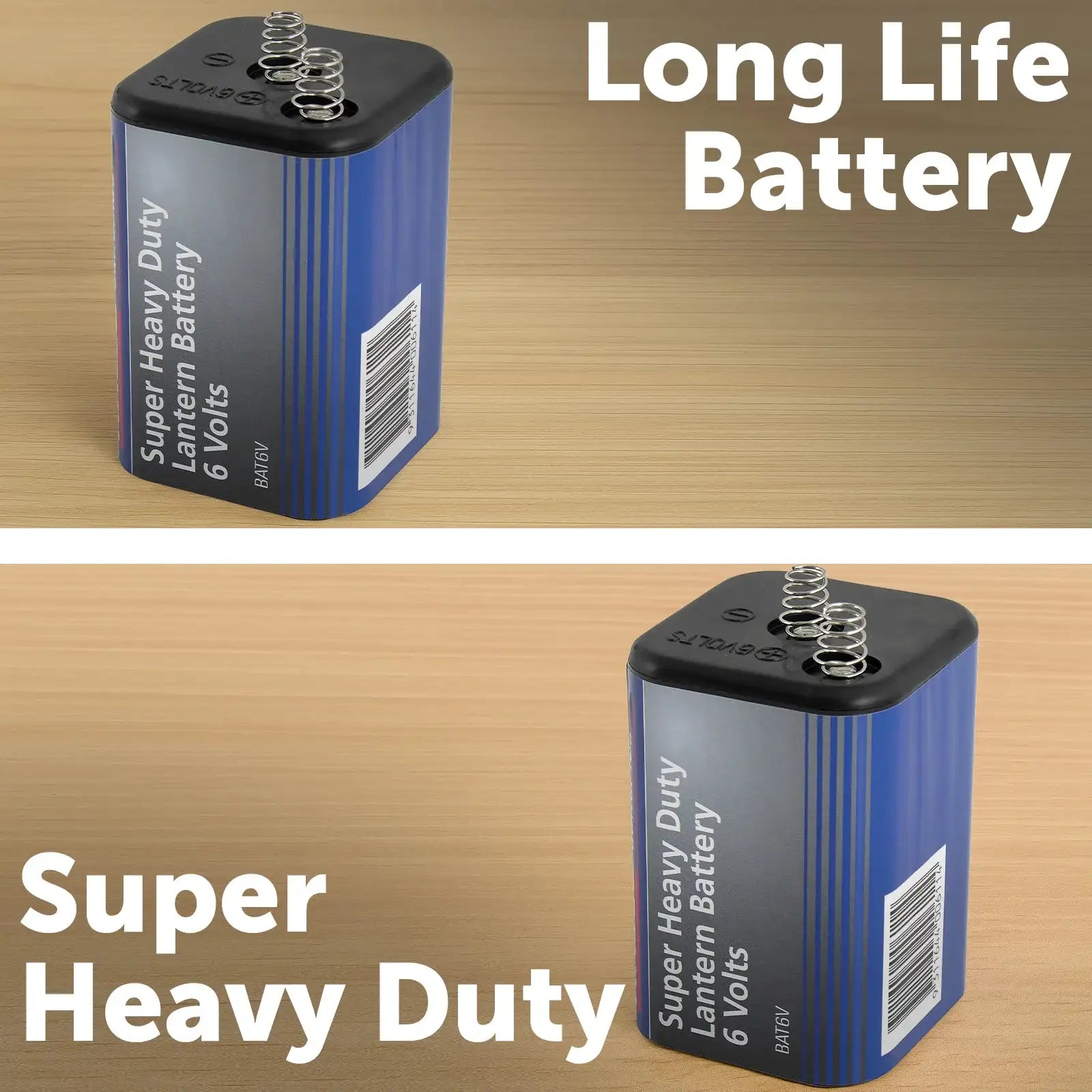 Arlec 6V lantern battery – heavy duty long life power