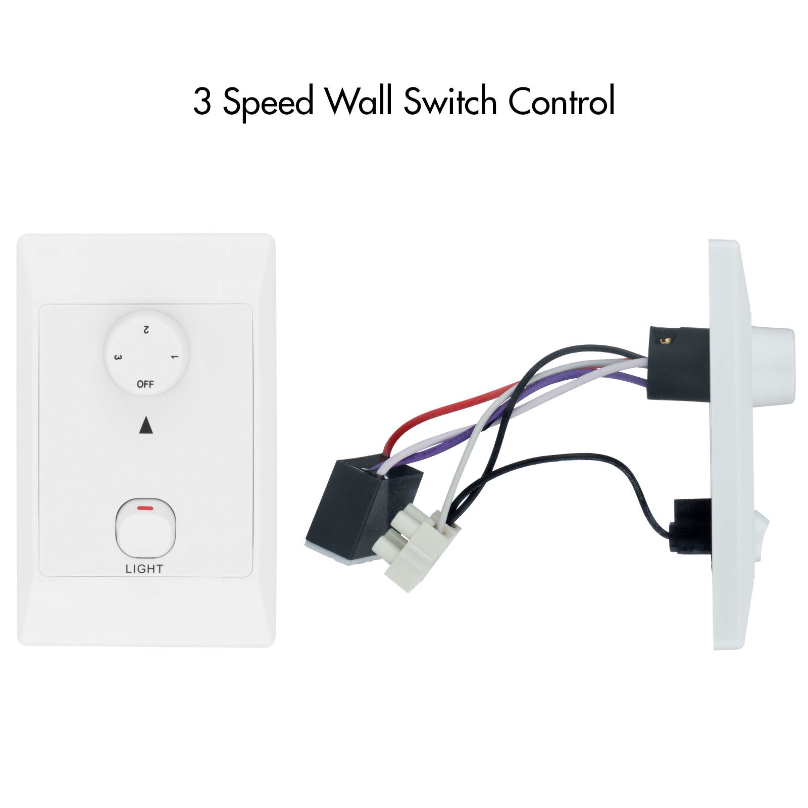 arlec 90cm boston II ceiling fan – small room dc ceiling fan; tri-colour led fan with remote; compact and quiet air circulation