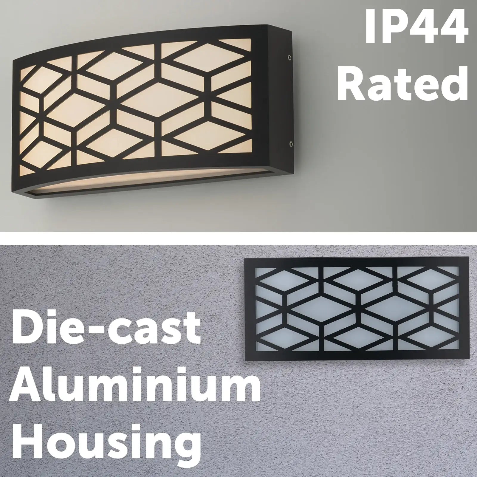 Arlec Burly LED Bunker Light - bunker wall light, energy efficient LED