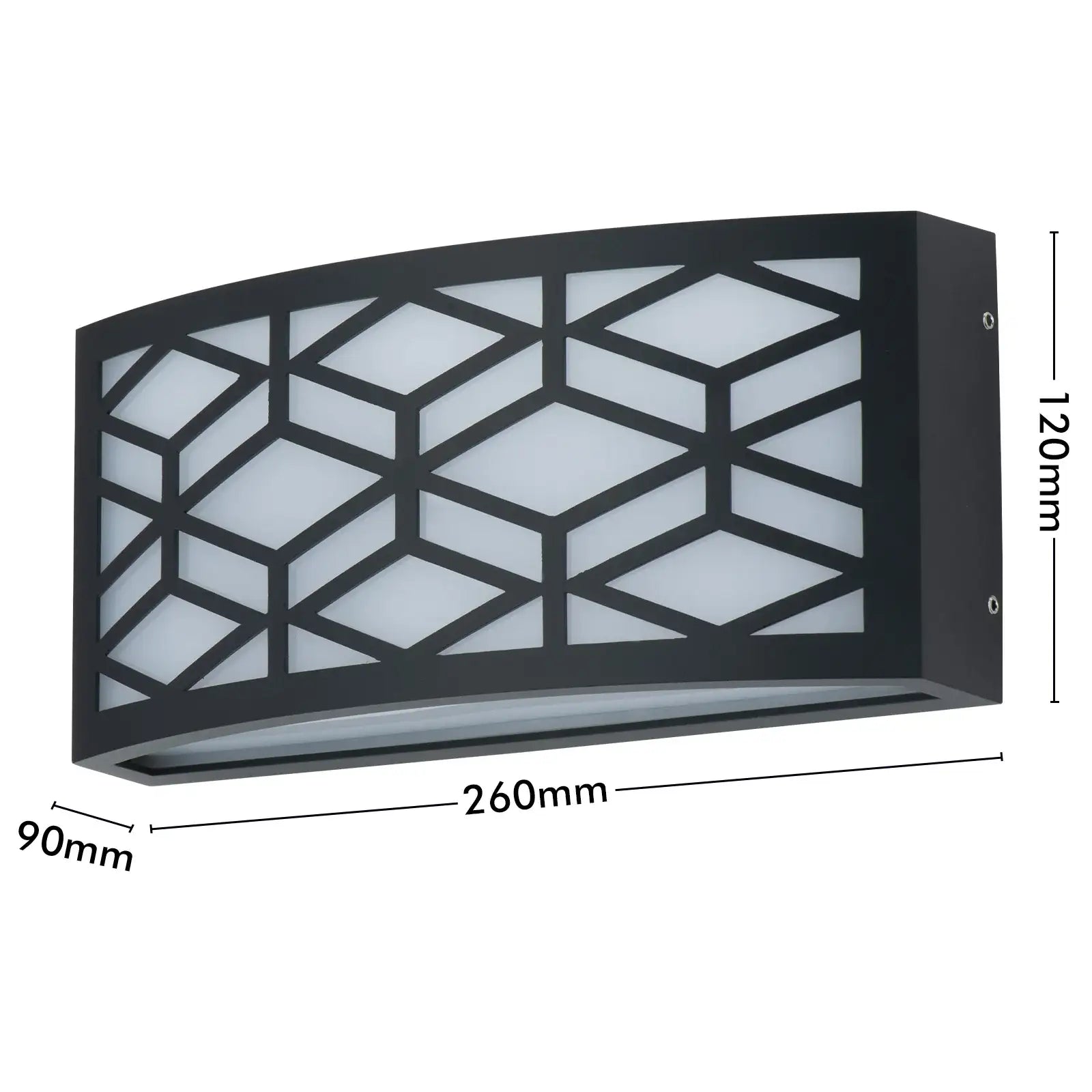 Arlec Burly LED Bunker Light - bunker wall light, energy efficient LED