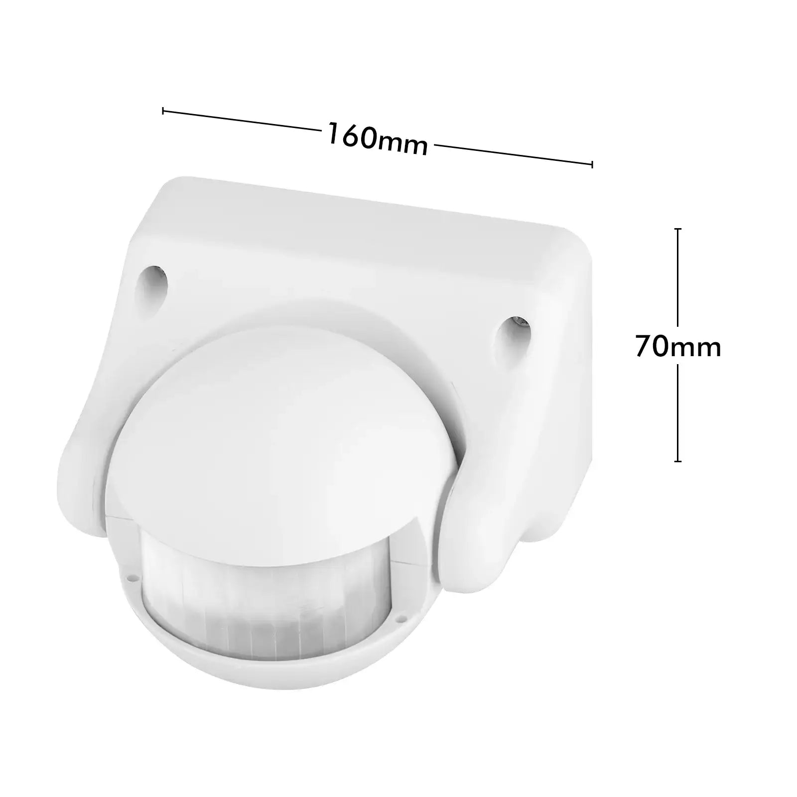 Compact motion sensor light – energy-saving indoor/outdoor security lighting
