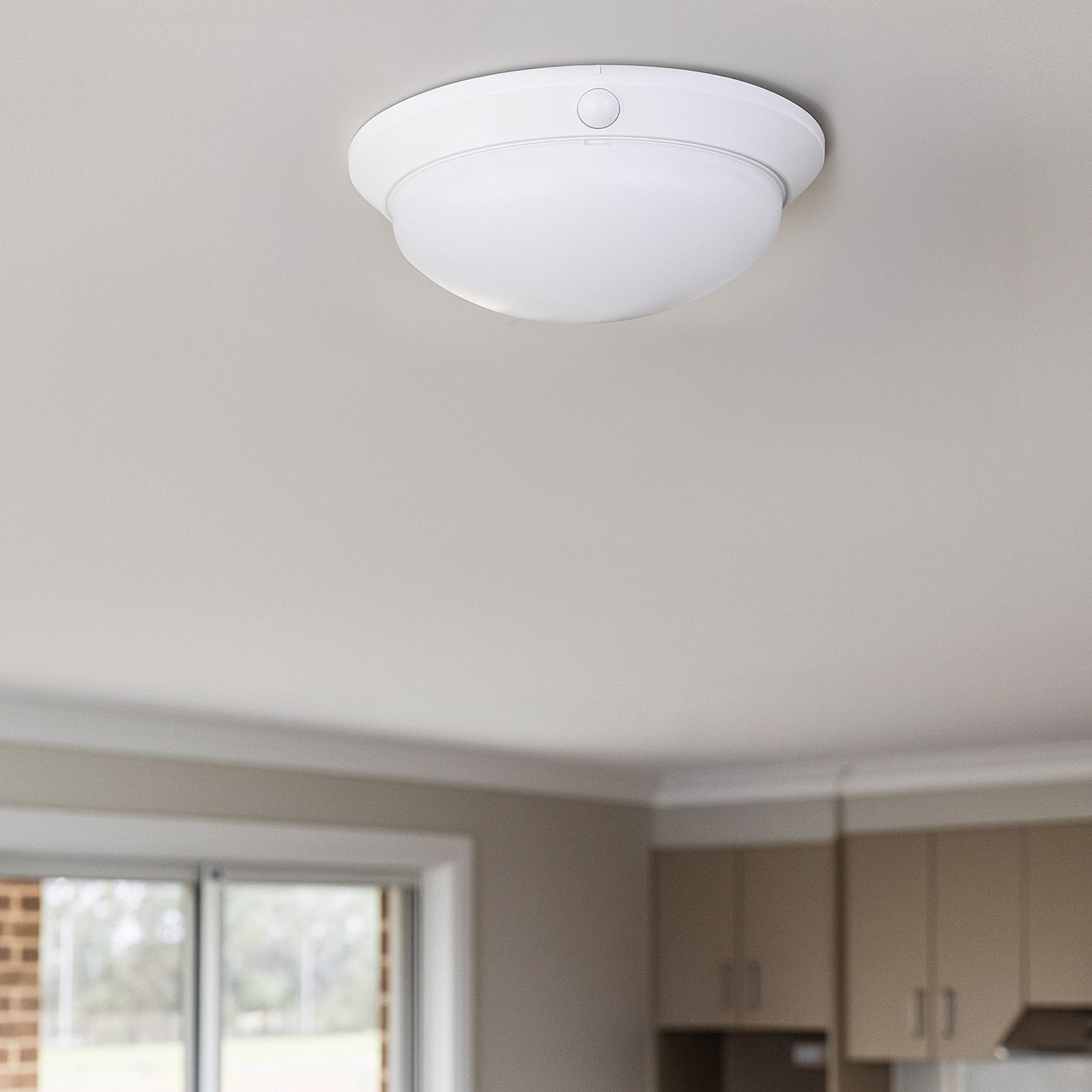 Arlec DIY Oyster Sensor Light - motion sensor light, easy DIY installation