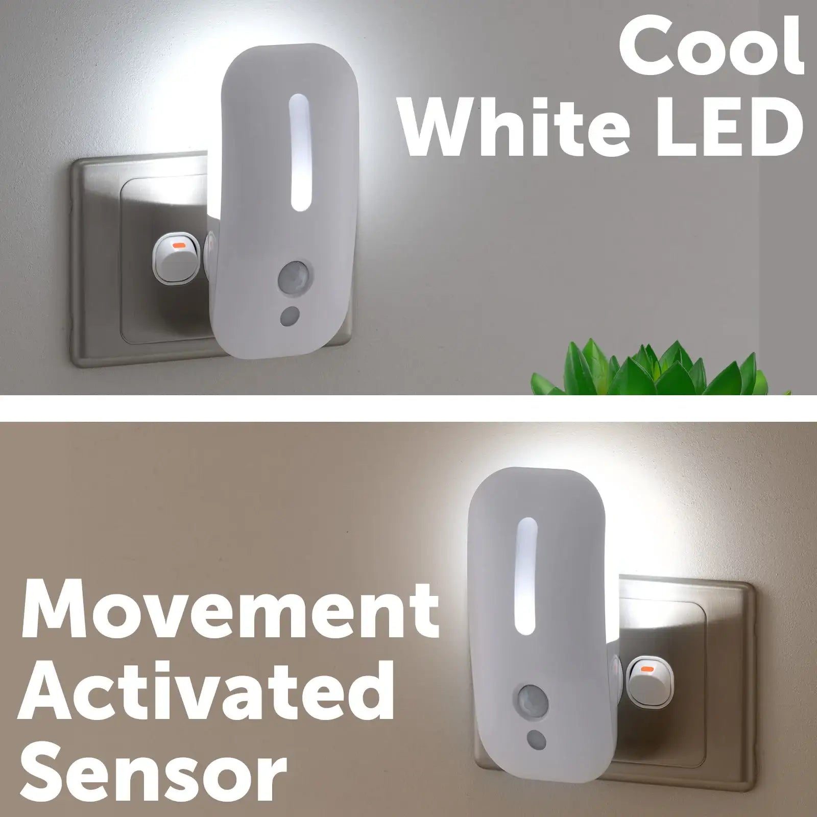 Arlec dual sensor LED mouse nightlight with dusk to dawn and motion detection modes