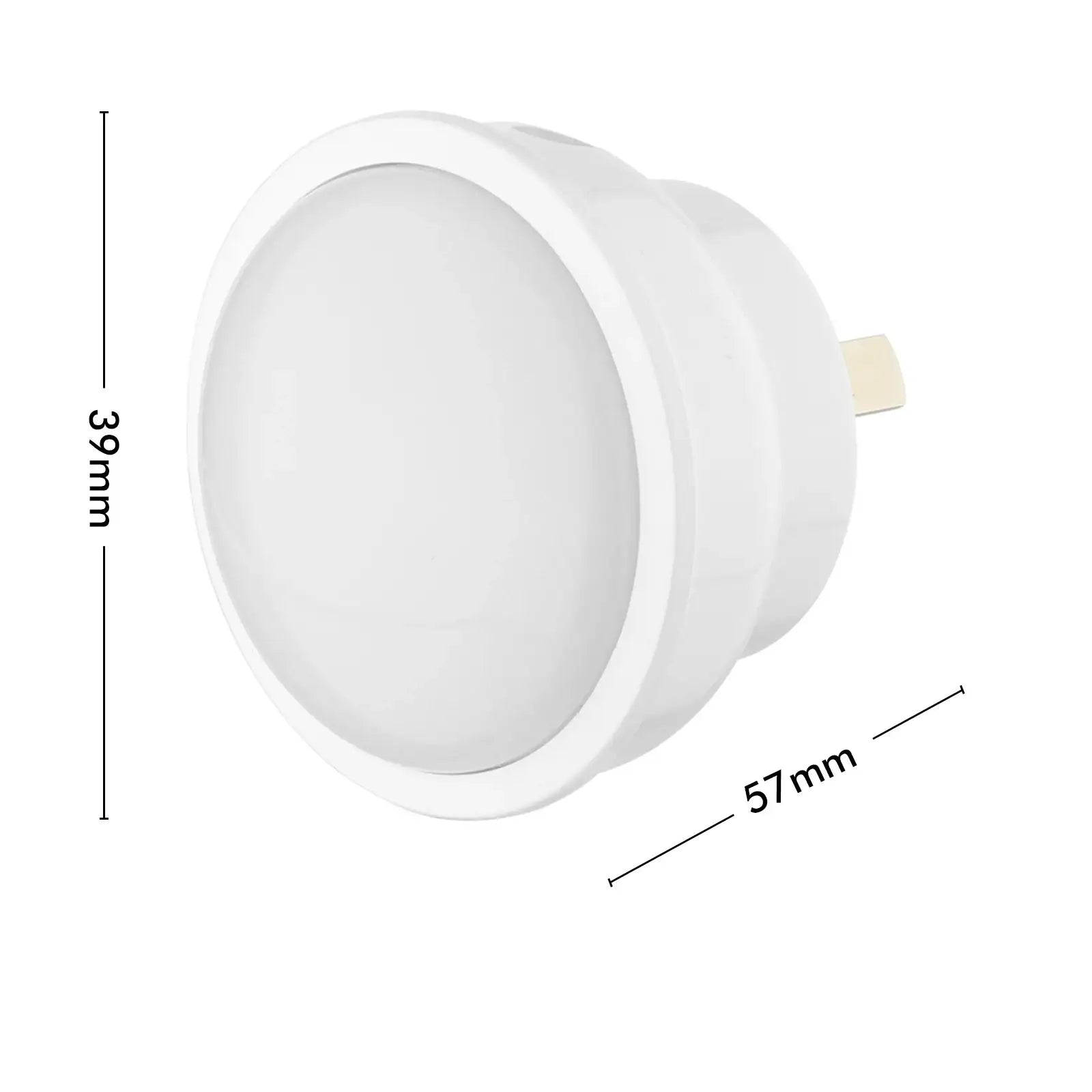 Arlec dusk to dawn LED night light twin pack with compact design and warm lighting
