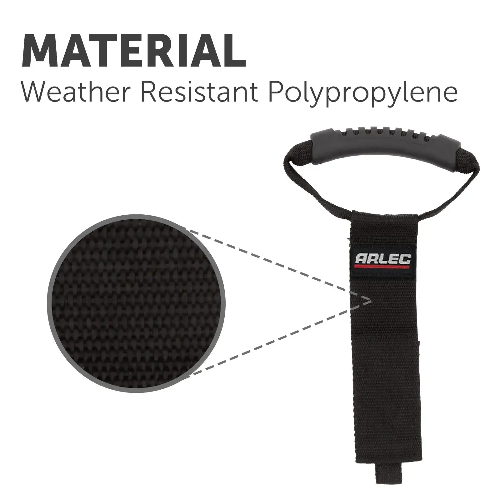 Arlec EV Charger Cable Strap for cable organization, adjustable hook-and-loop strap for electric vehicles