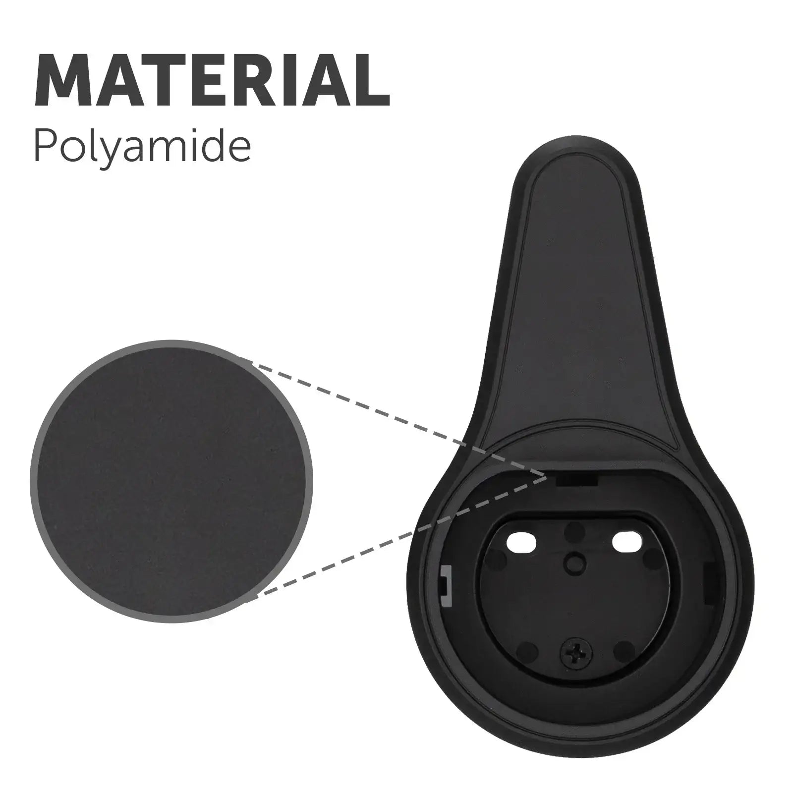 Arlec EV Wall Mount Cable Holder with Type 2 connector, secure and tidy EV charging cable storage