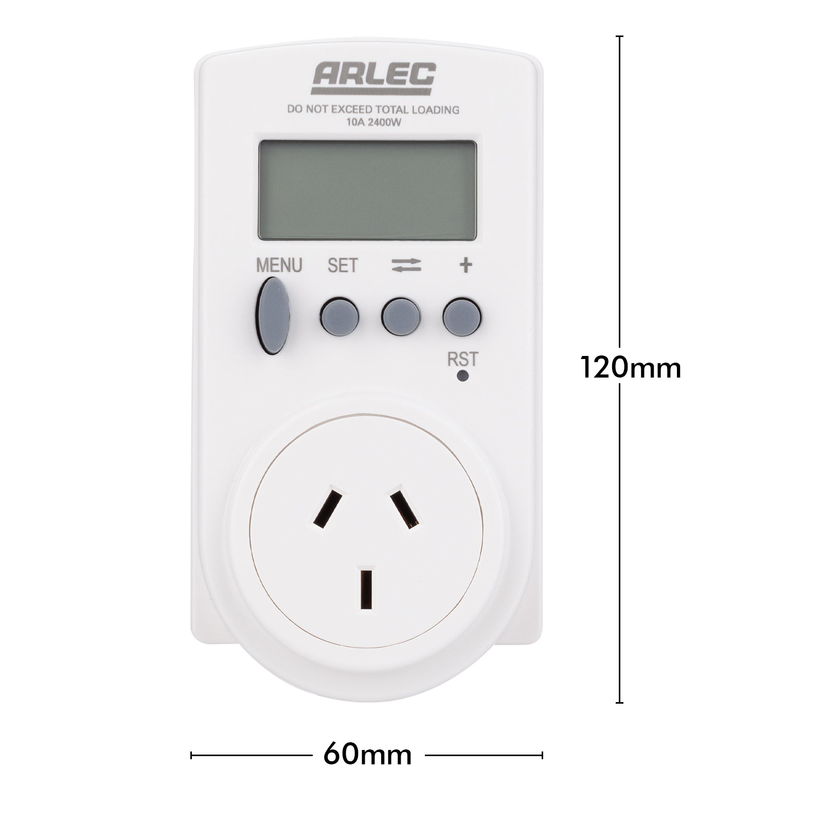 Arlec energy cost meter for household appliances – Arlec with LCD display