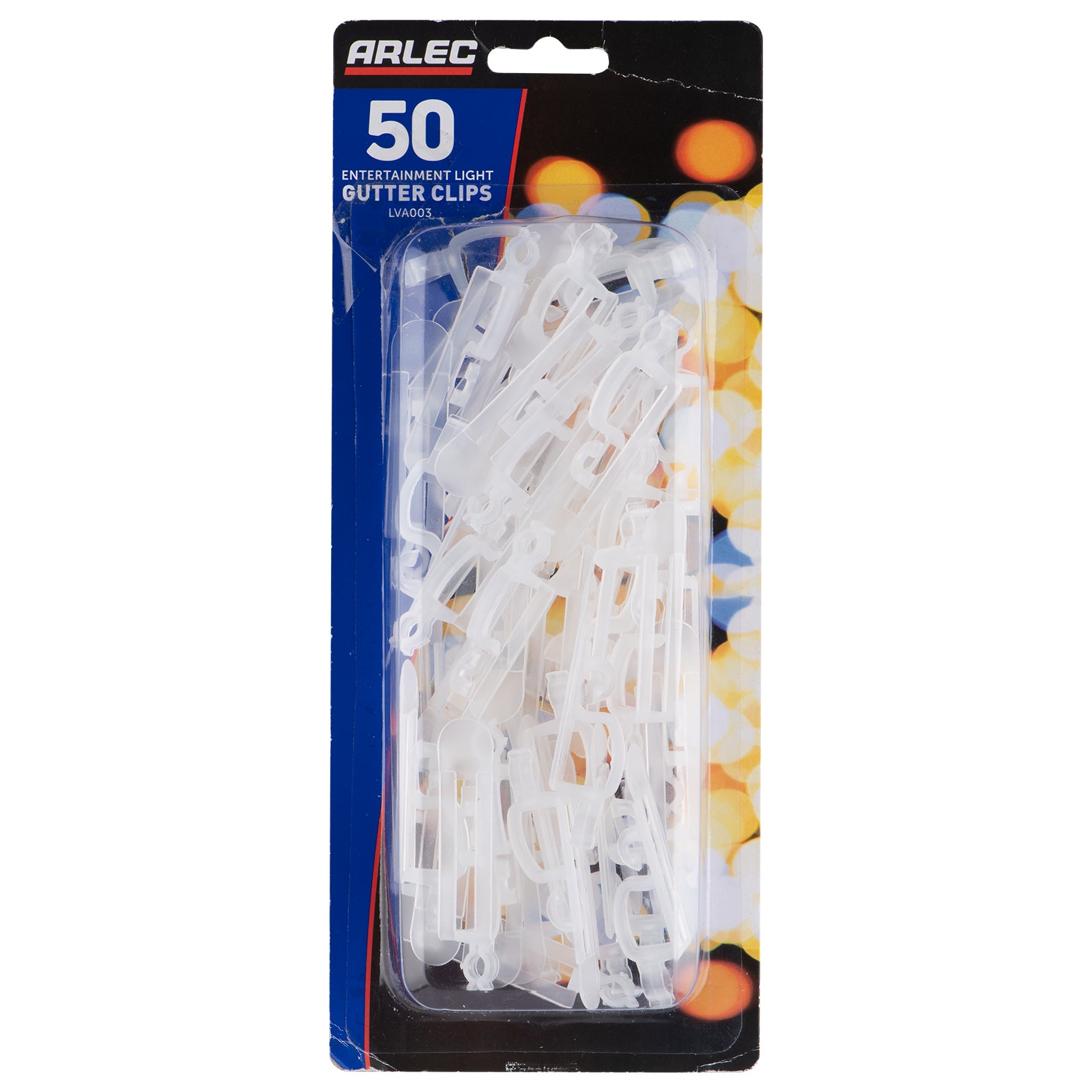 Arlec Entertainment Light Gutter Clips - outdoor lighting solution