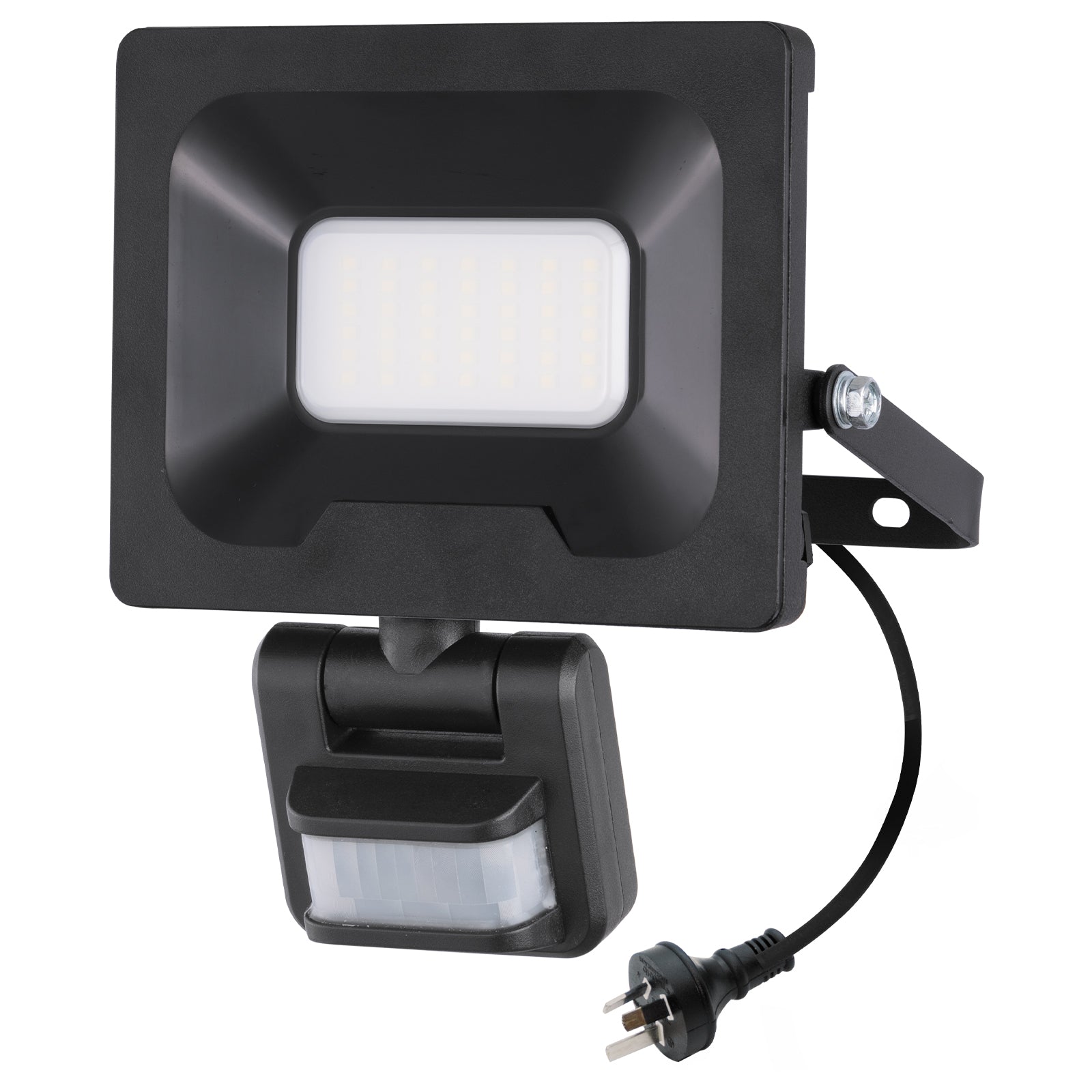 Smart sensor floodlight with CCT control, app dimming, timer & motion sensor via Grid Connect, Google & Alexa ready