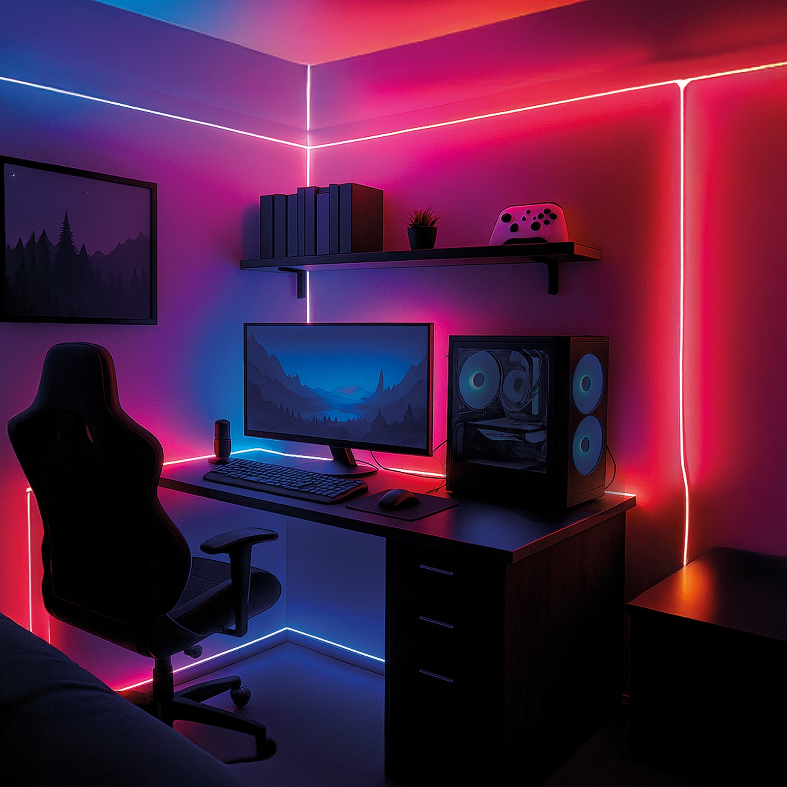 Arlec 5m RGB strip light with smart Razer Chroma integration, Grid Connect