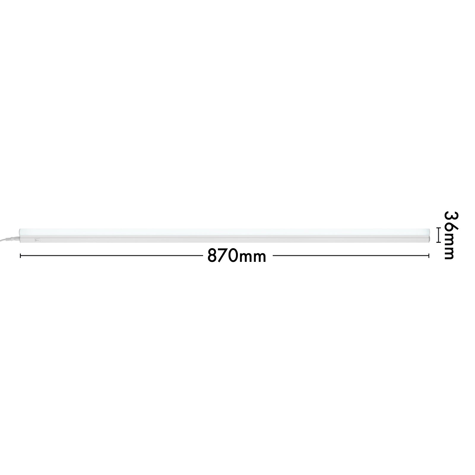 Arlec Grid Connect 87cm smart linkable LED bar light – app-controlled CCT light with Alexa and Google Home