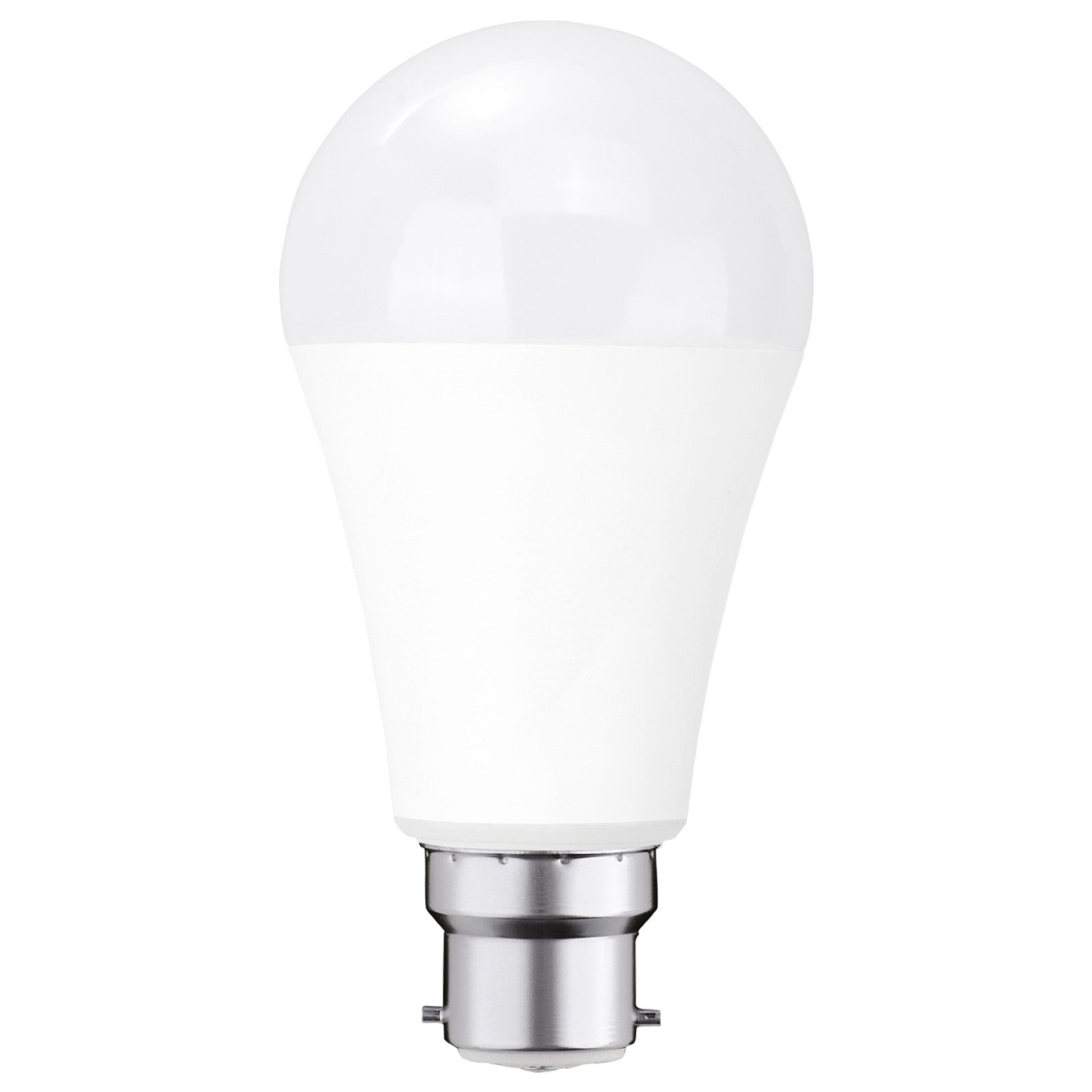 Smart B22 CCT LED globe with adjustable white light, 1050 lumens brightness, and Grid Connect app control