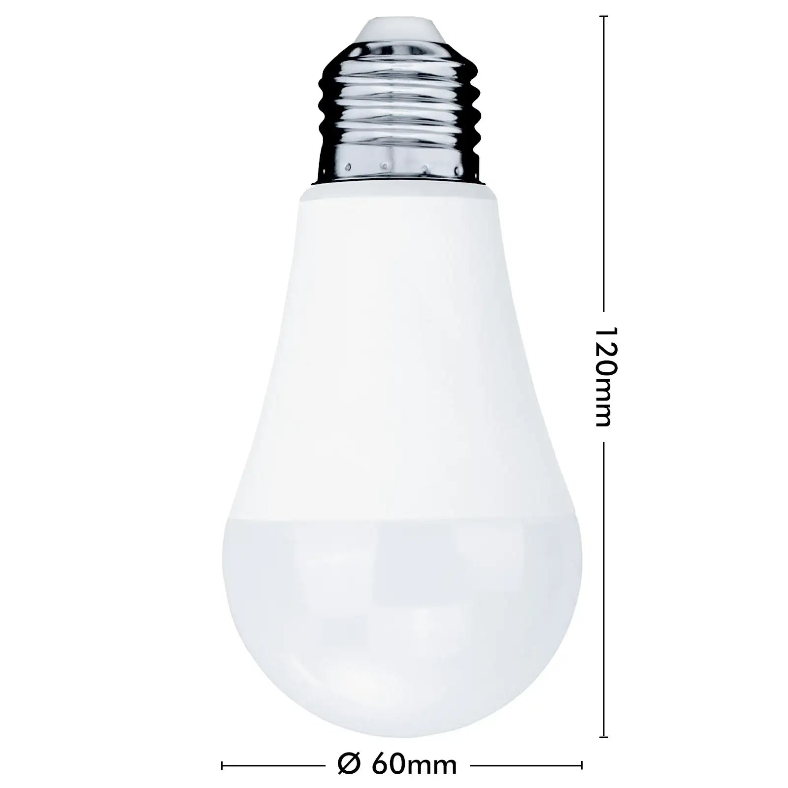 Smart E27 LED 12W light with CCT adjustment, app dimming, Google Assistant, Alexa and Grid Connect compatibility